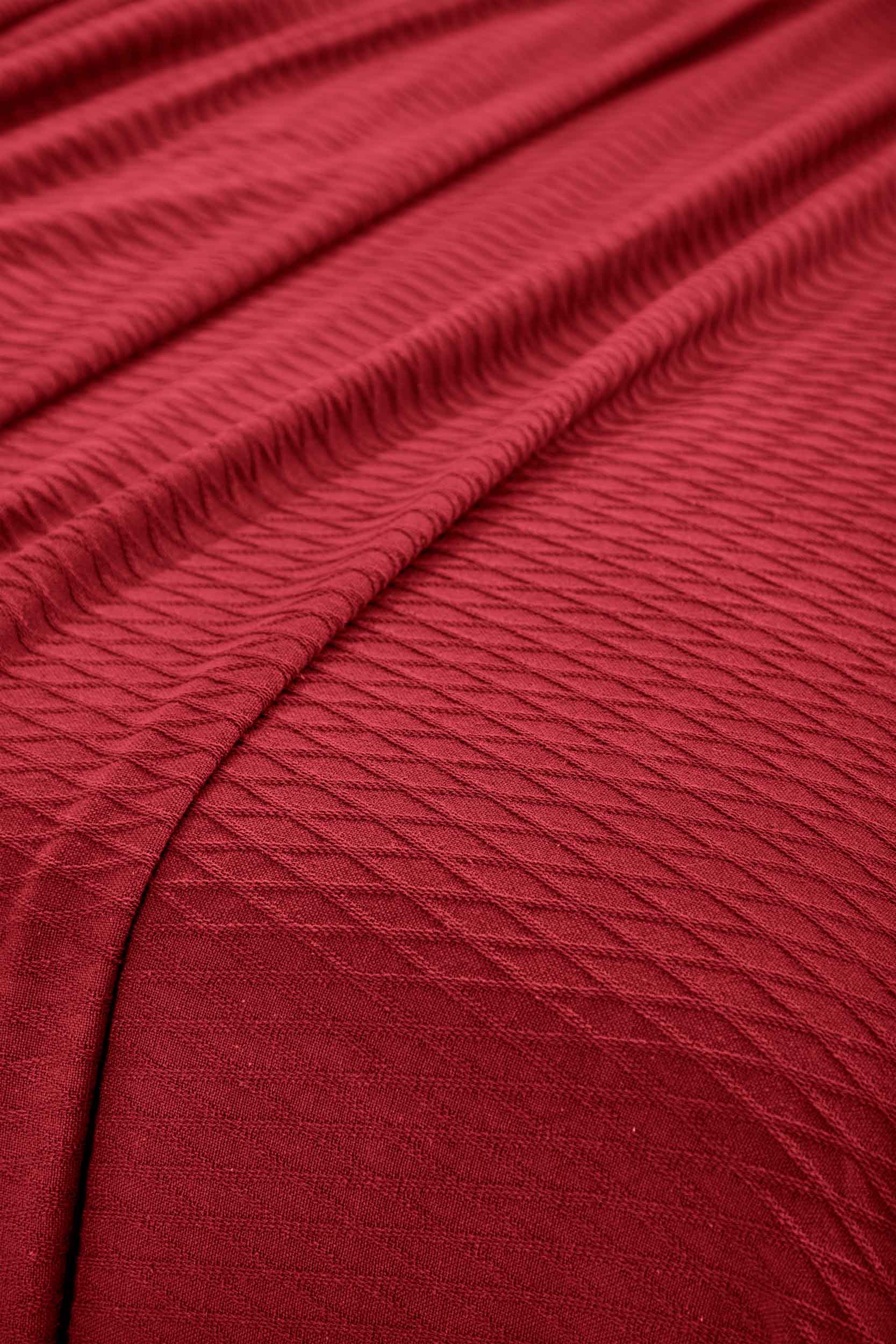 Cotton All Season Diamond Bed Blanket & Sofa Throw - Omnigoodsstore