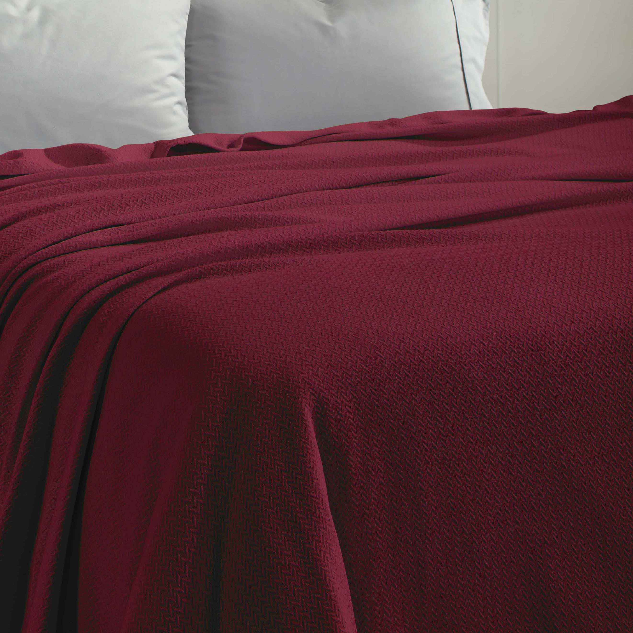 Nobel Cotton Textured Chevron Lightweight Woven Blanket - Omnigoodsstore