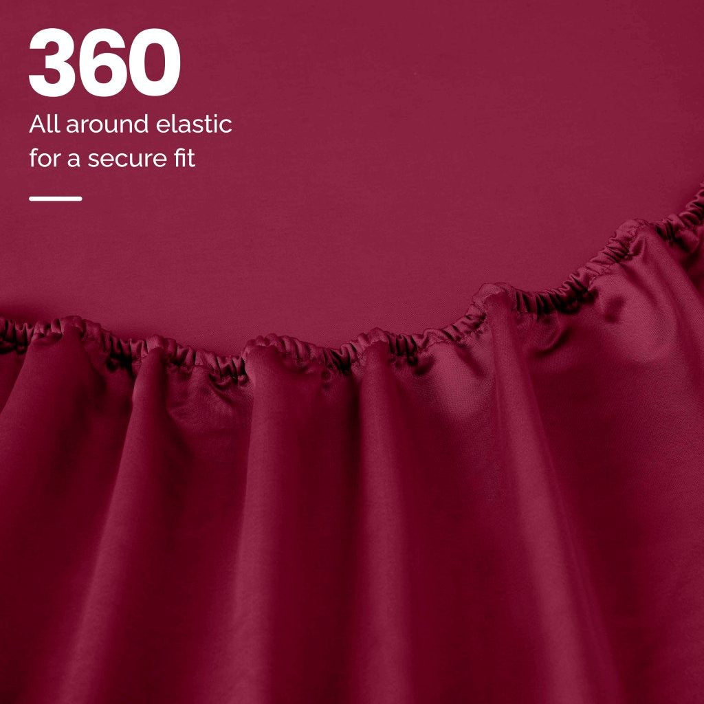 1200 Thread Count Egyptian Cotton Deep Pocket Sheet Set - Omnigoodsstore