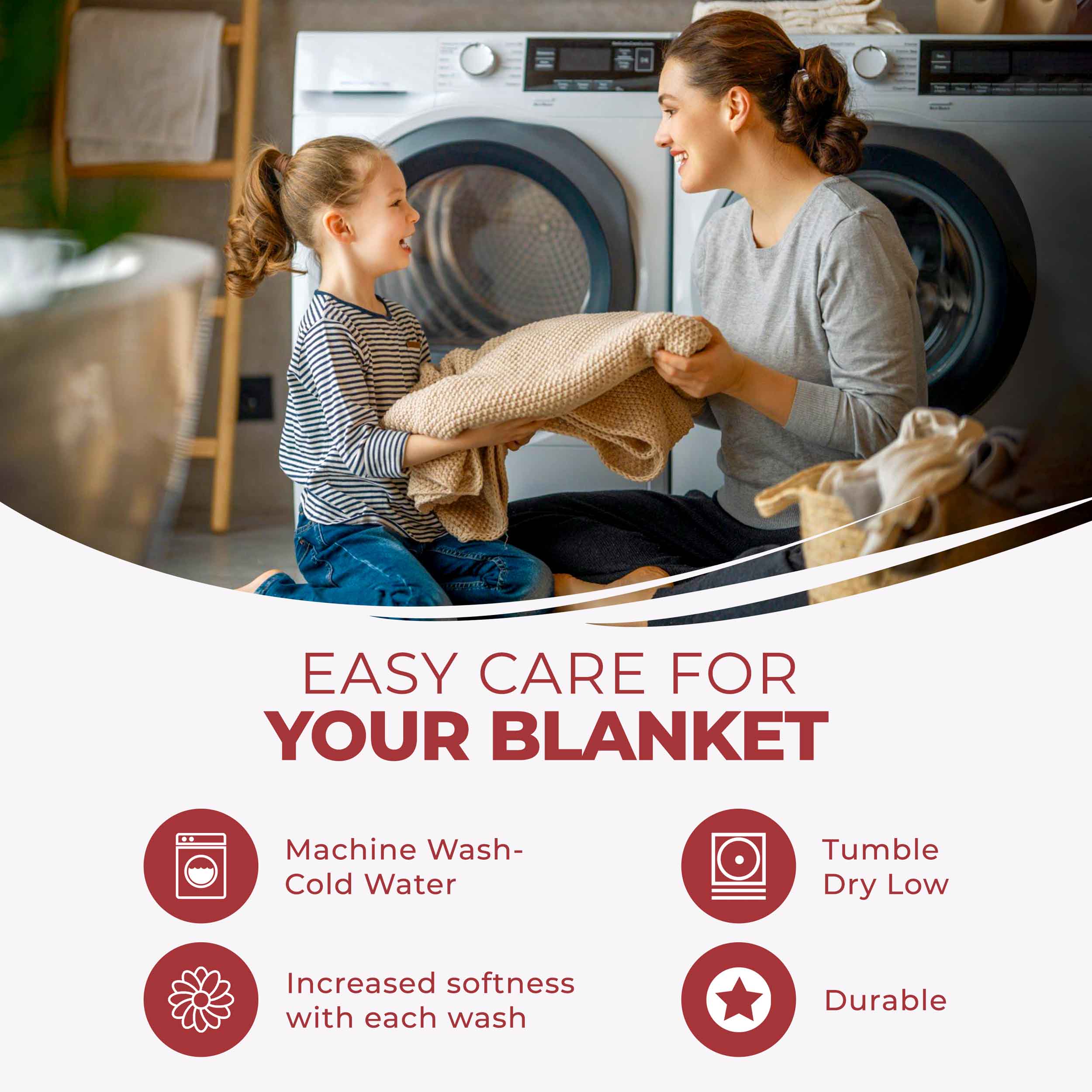 Cotton All Season Diamond Bed Blanket & Sofa Throw - Omnigoodsstore