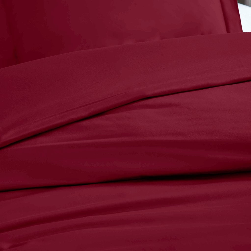 1200 Thread Count Egyptian Solid Cotton Duvet Cover Set - Omnigoodsstore