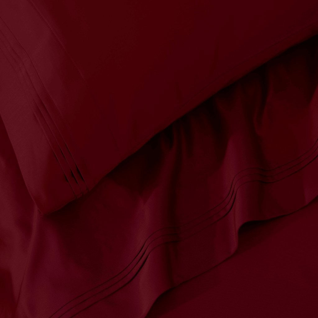 1000 Thread Count Egyptian Cotton Bed Sheet Set Olympic Queen - Omnigoodsstore