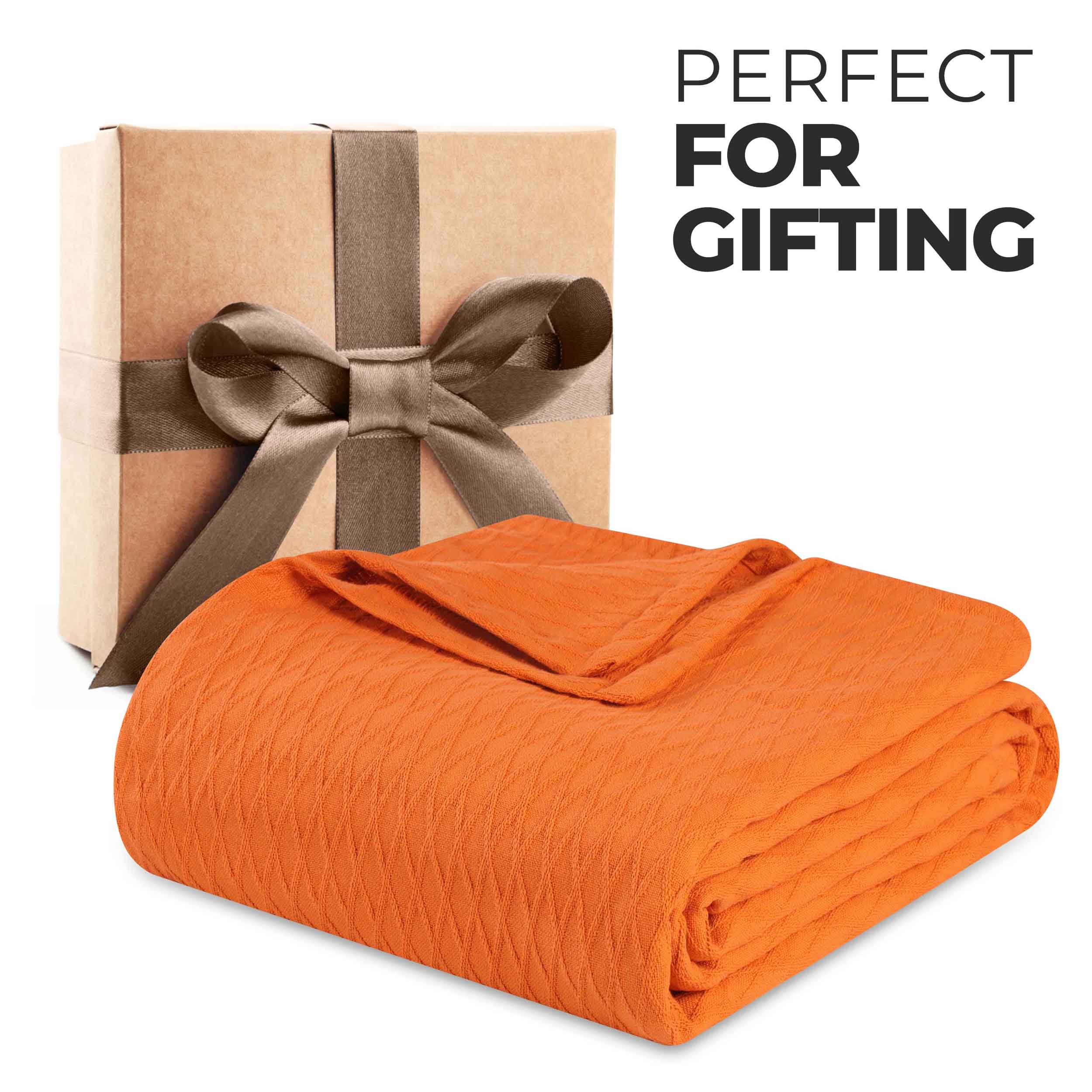 Cotton All Season Diamond Bed Blanket & Sofa Throw - Omnigoodsstore