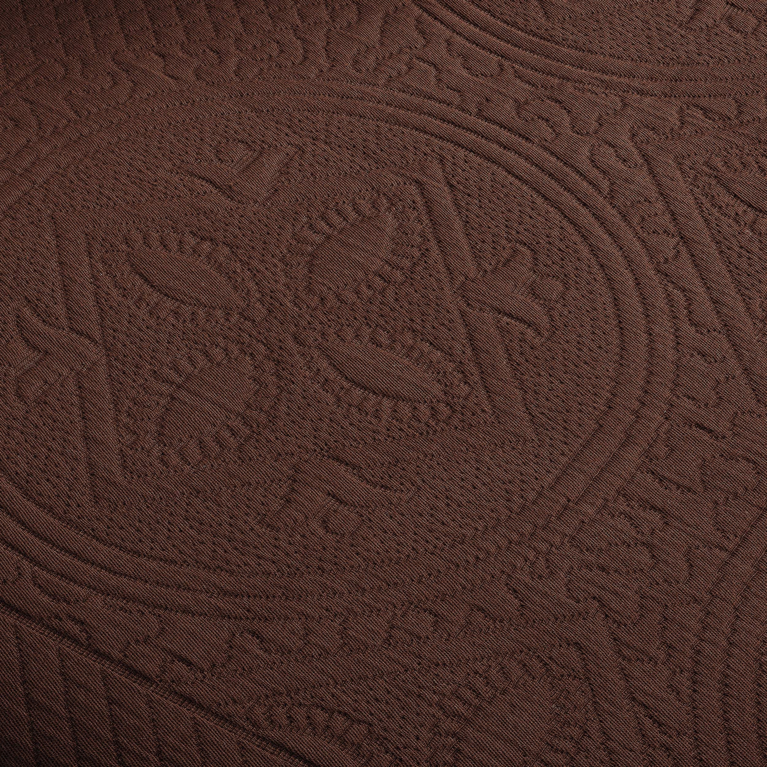 Celtic Circle Jacquard Matelasse Cotton Bedspread Set - Omnigoodsstore