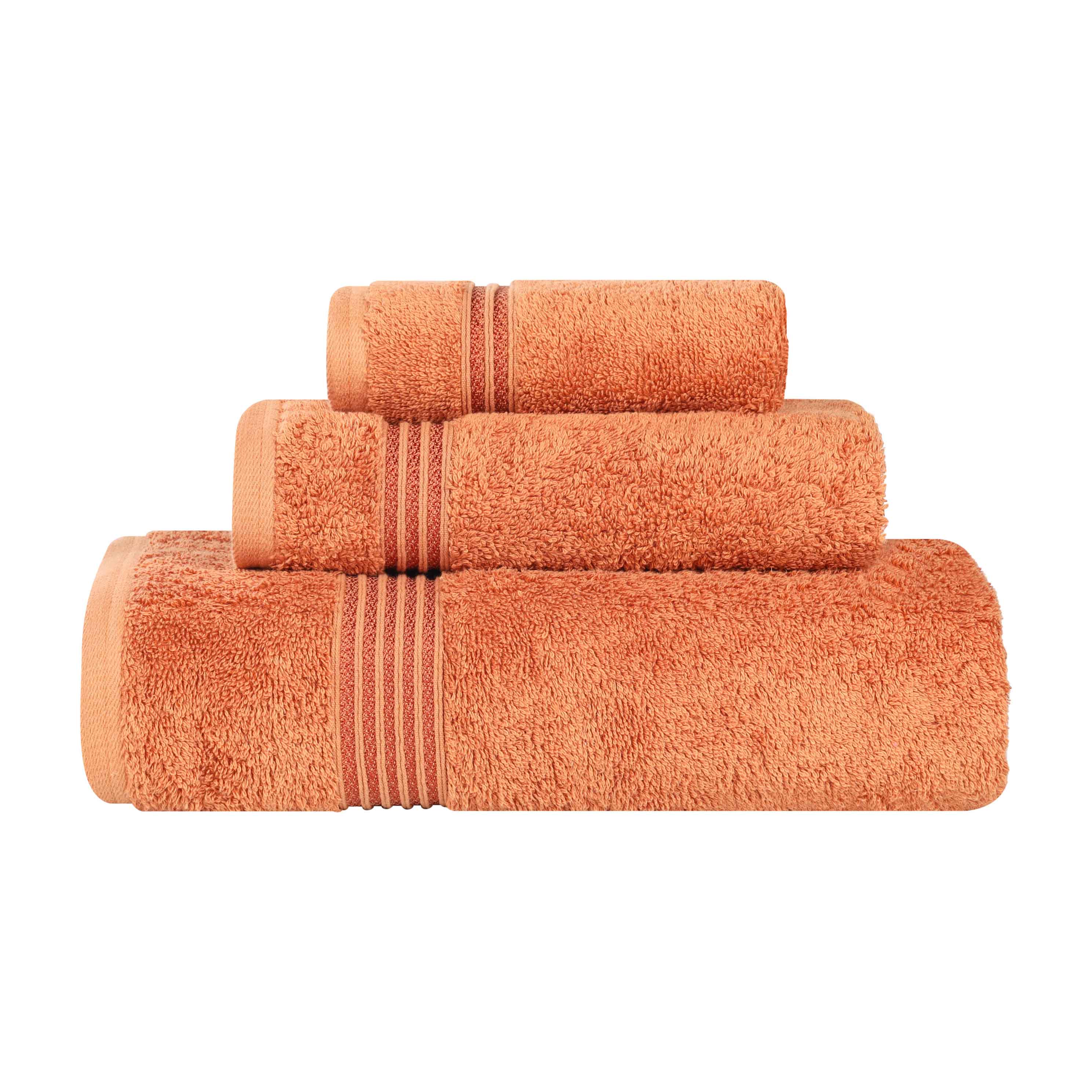 Egyptian Cotton Highly Absorbent Solid 3-Piece Ultra Soft Towel Set - Omnigoodsstore