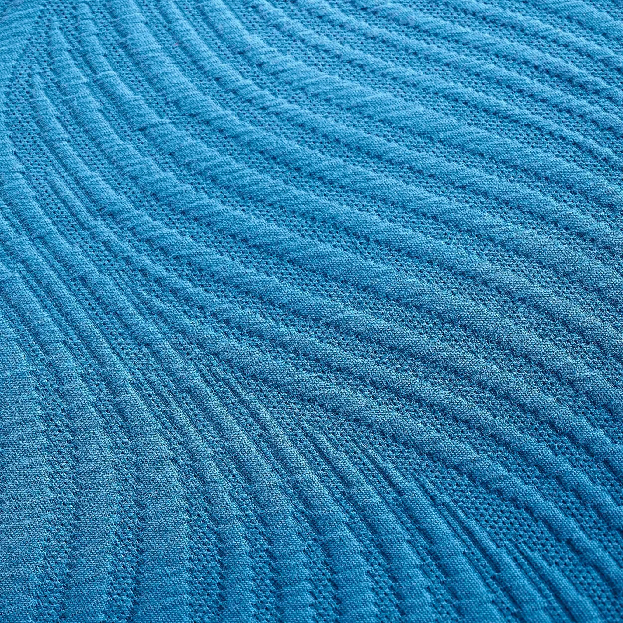 Cascade Cotton Jacquard Matelassé 3-Piece Bedspread Set