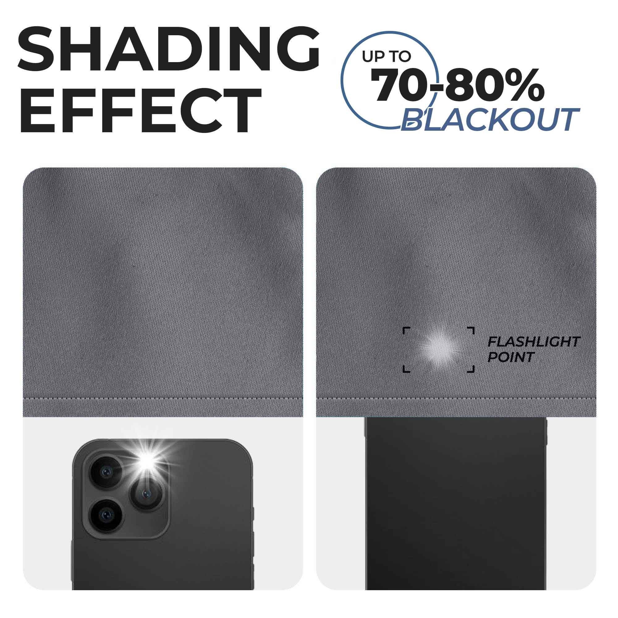 Linen Washable Room Darkening Blackout Curtain Panel Set - Omnigoodsstore