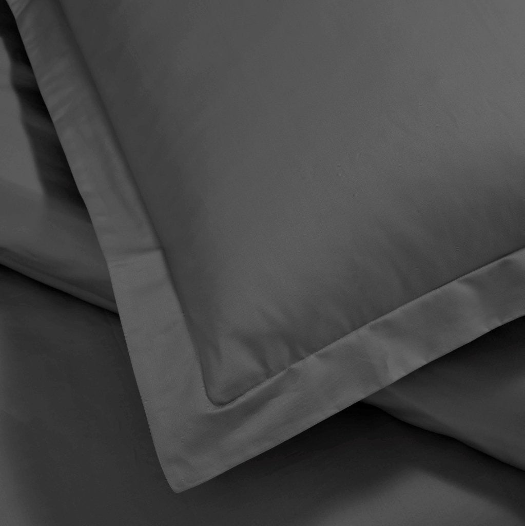 1200 Thread Count Egyptian Solid Cotton Duvet Cover Set - Omnigoodsstore