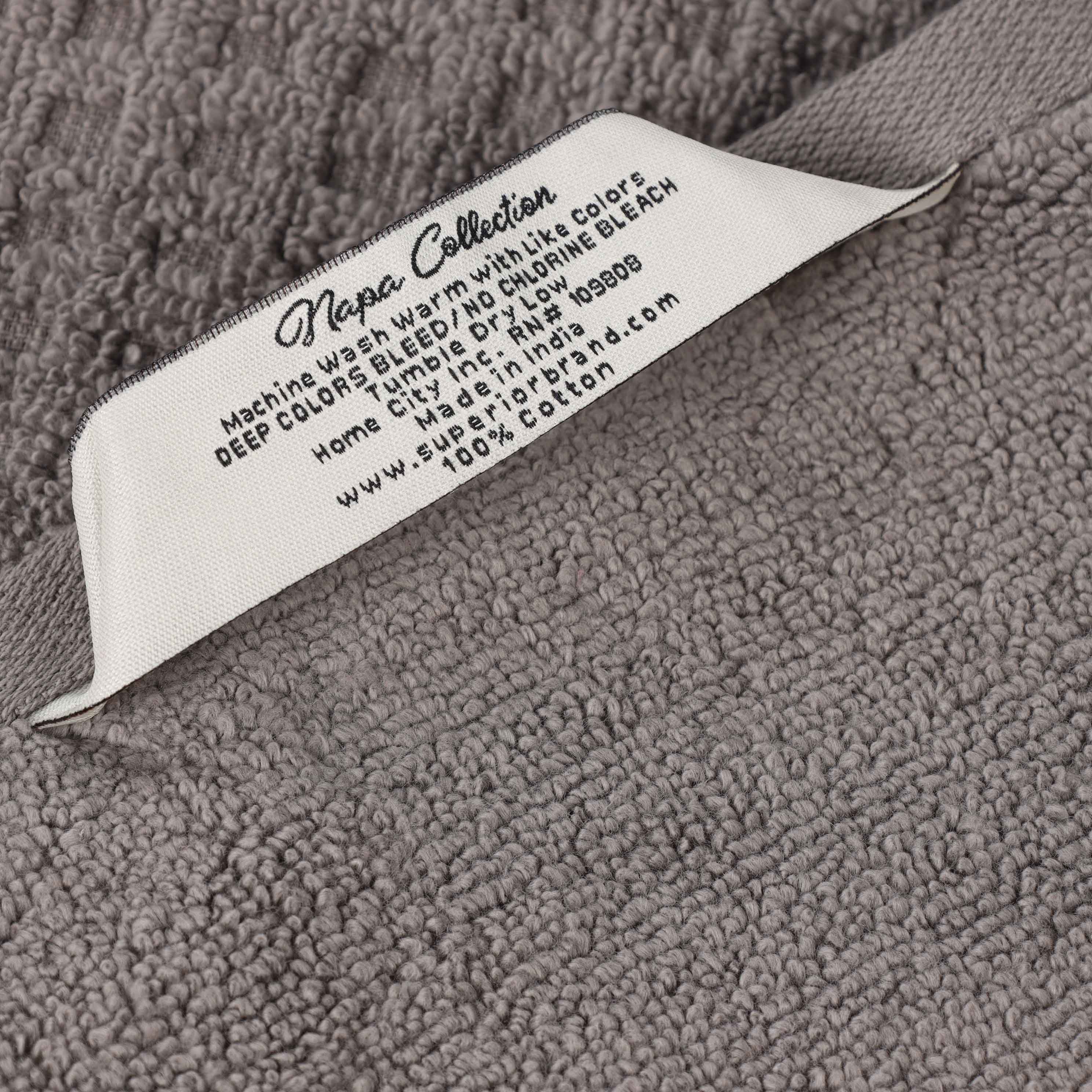 Zero Twist Cotton Waffle Honeycomb Soft Absorbent Hand Towel Set of 6 - Omnigoodsstore