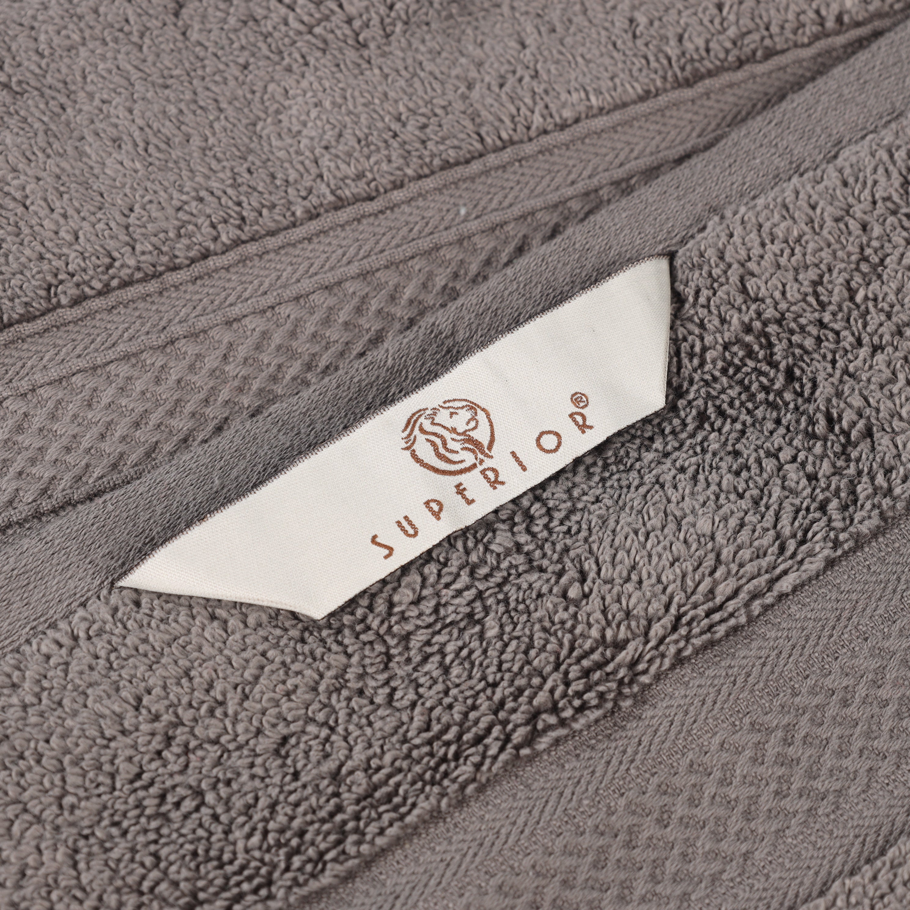 Zero Twist Cotton Solid & Jacquard Elegant Chevron Bath Towel Set of 4 - Omnigoodsstore