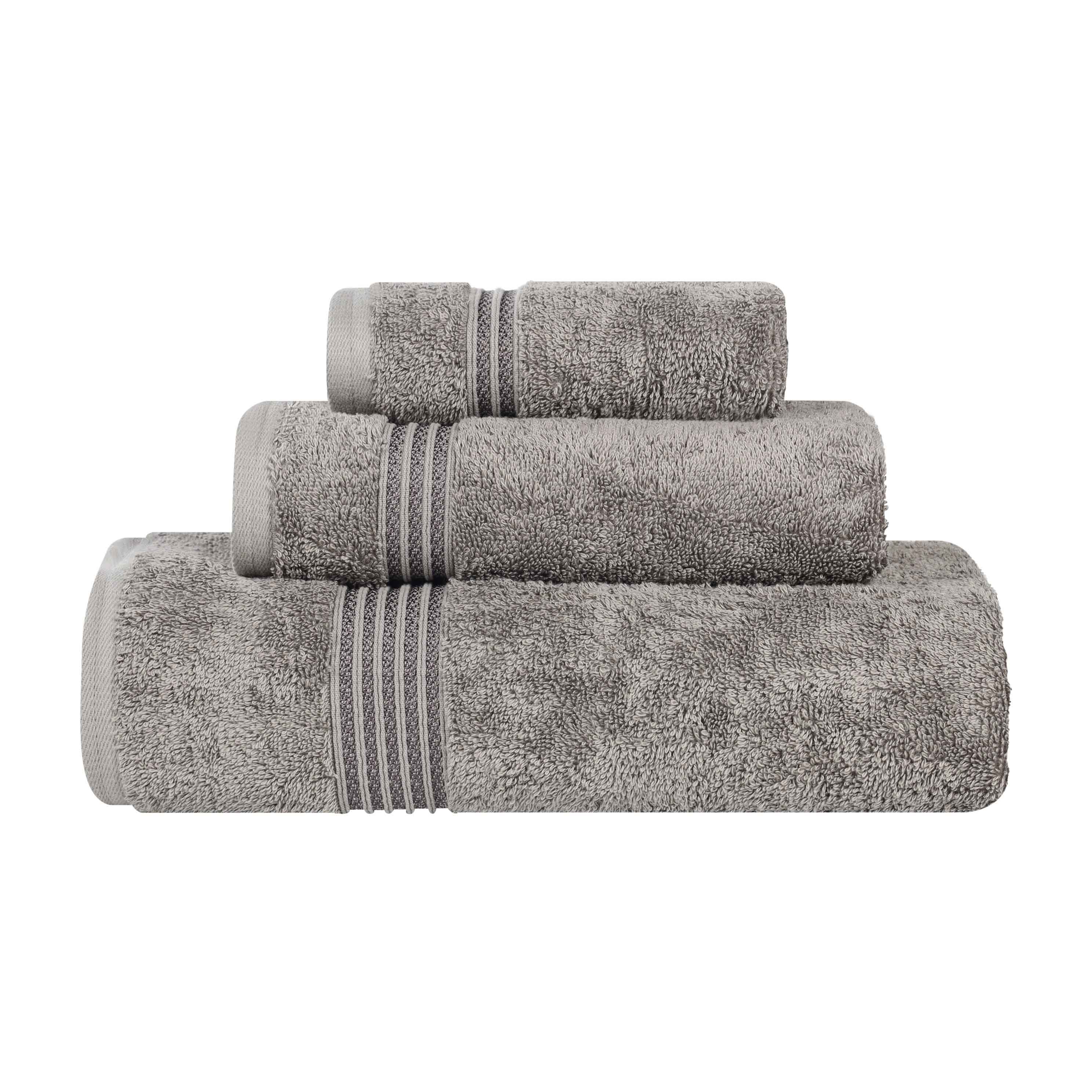 Egyptian Cotton Highly Absorbent Solid 3-Piece Ultra Soft Towel Set - Omnigoodsstore