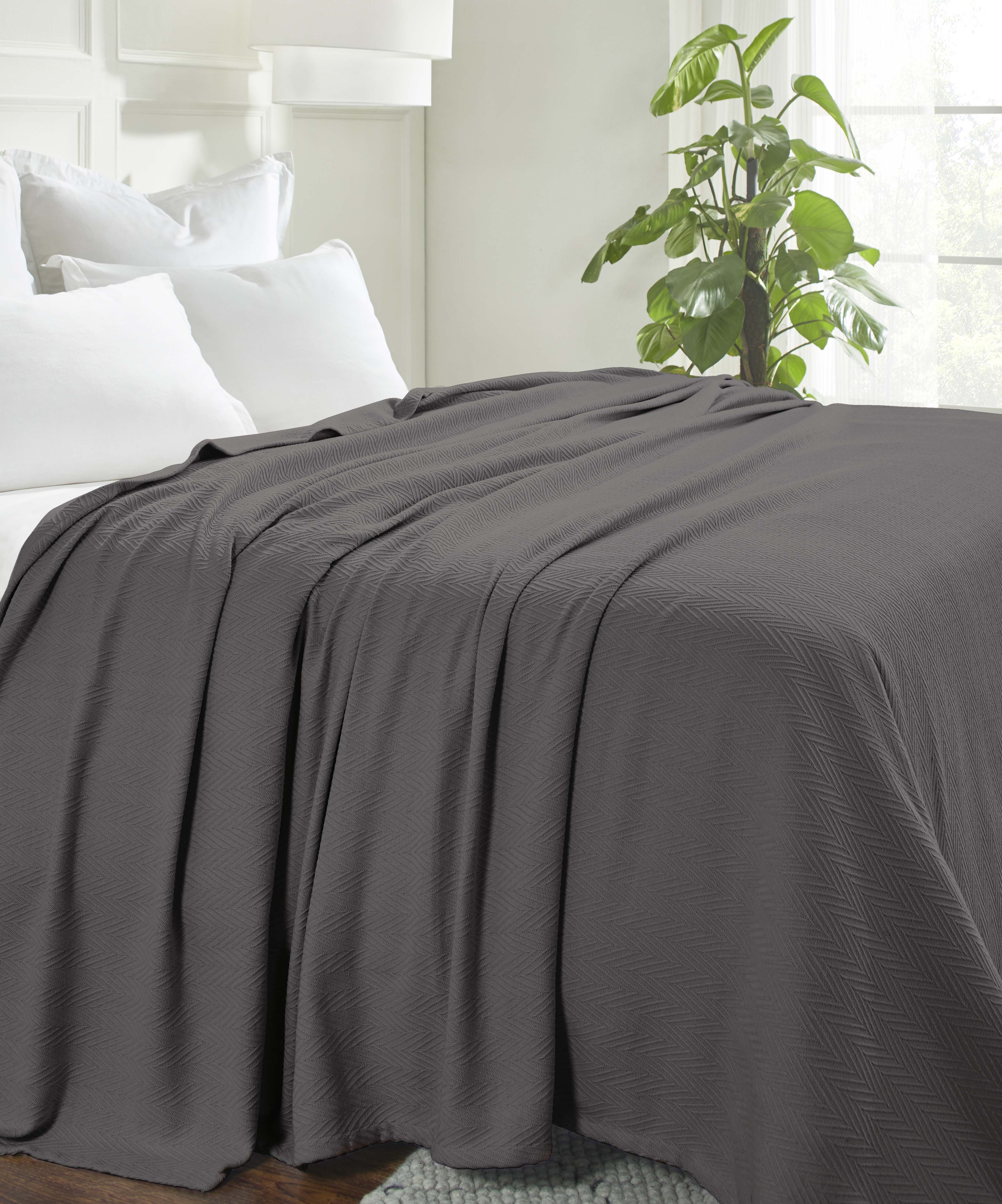 All-Season Chevron Cotton Bed Blanket & Sofa Throw - Omnigoodsstore