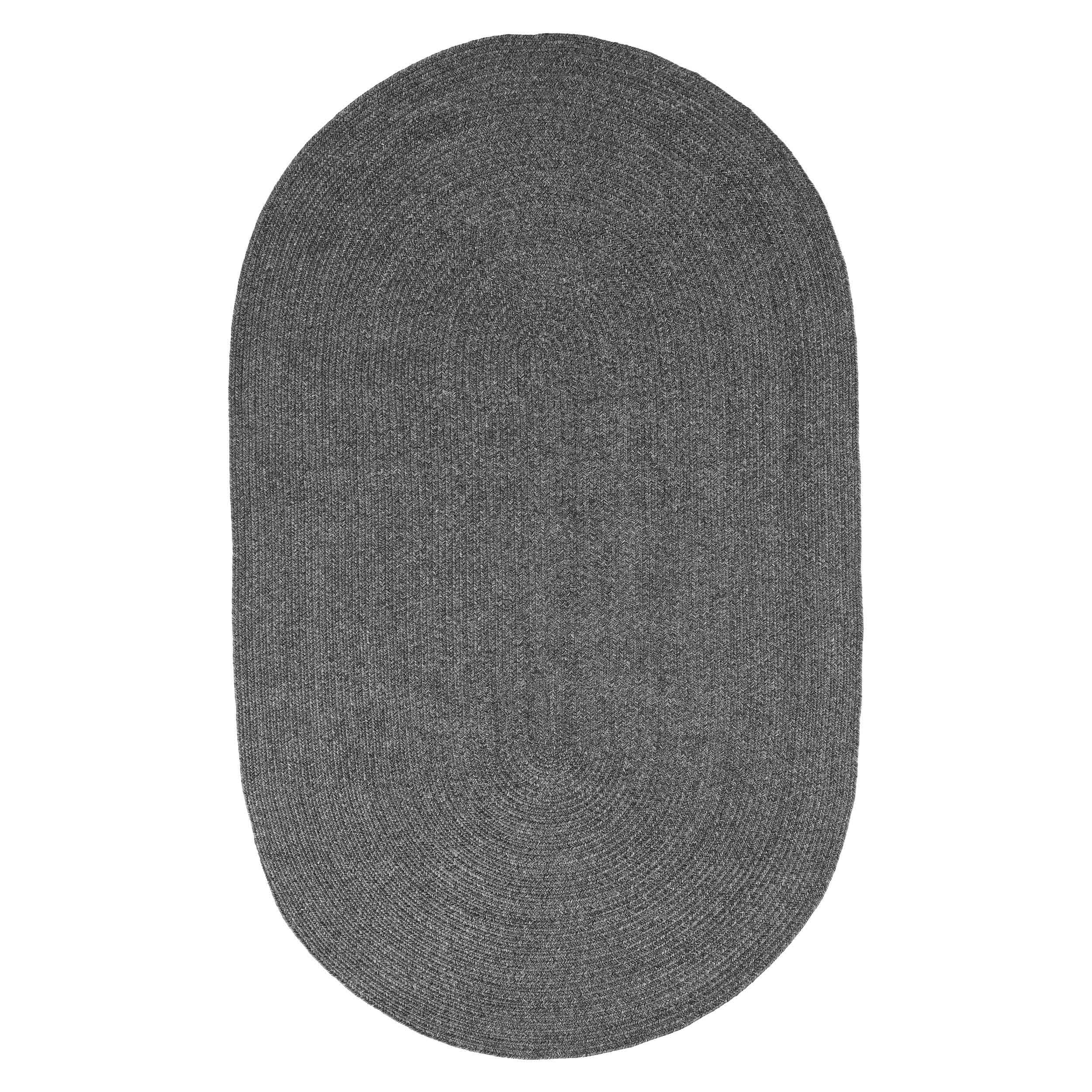 Classic Braided Area Rug Indoor Outdoor Rugs Oval - Omnigoodsstore