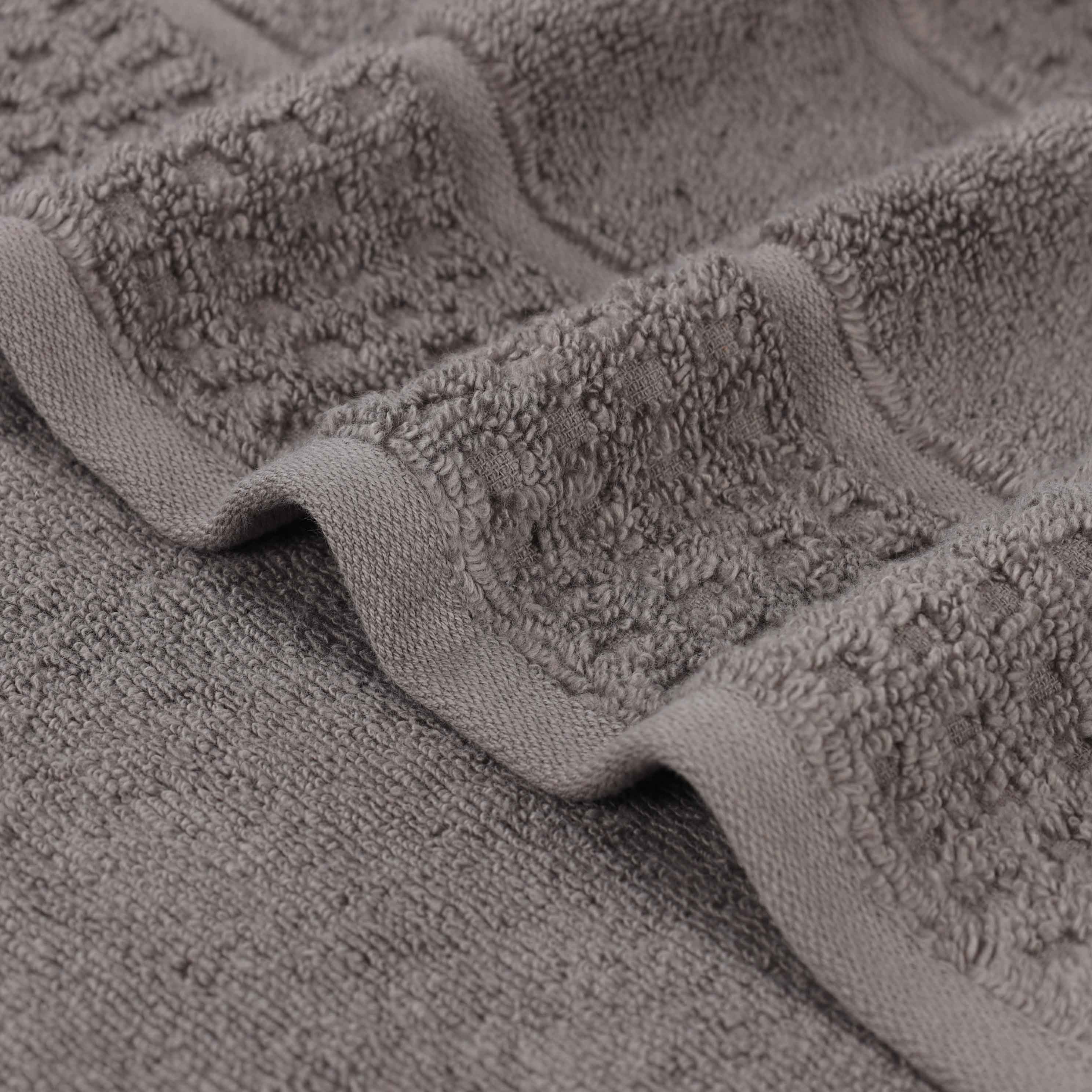 Zero Twist Cotton Waffle Honeycomb Soft Absorbent Hand Towel Set of 6 - Omnigoodsstore