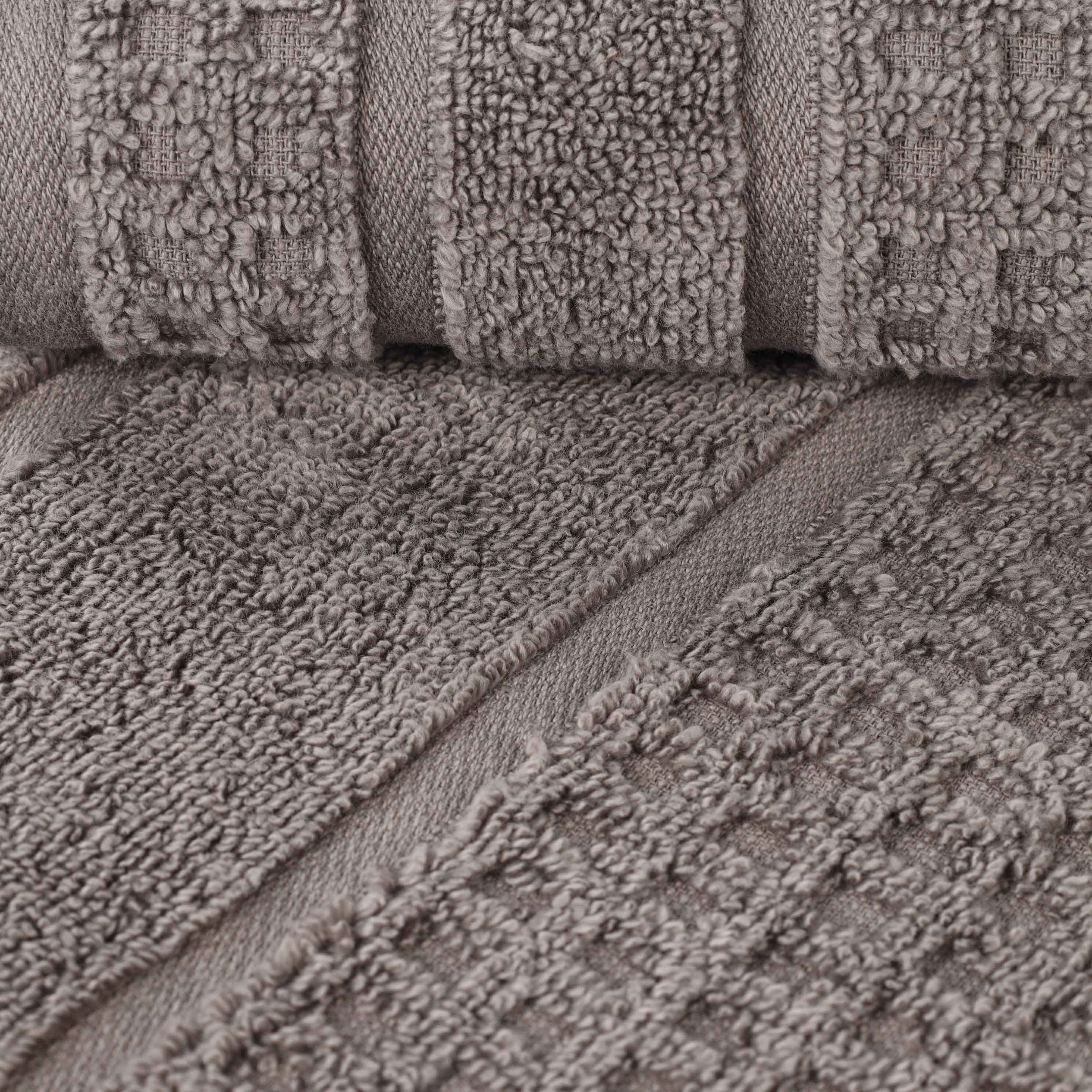 Zero Twist Cotton Waffle Honeycomb Soft Absorbent Hand Towel Set of 6 - Omnigoodsstore