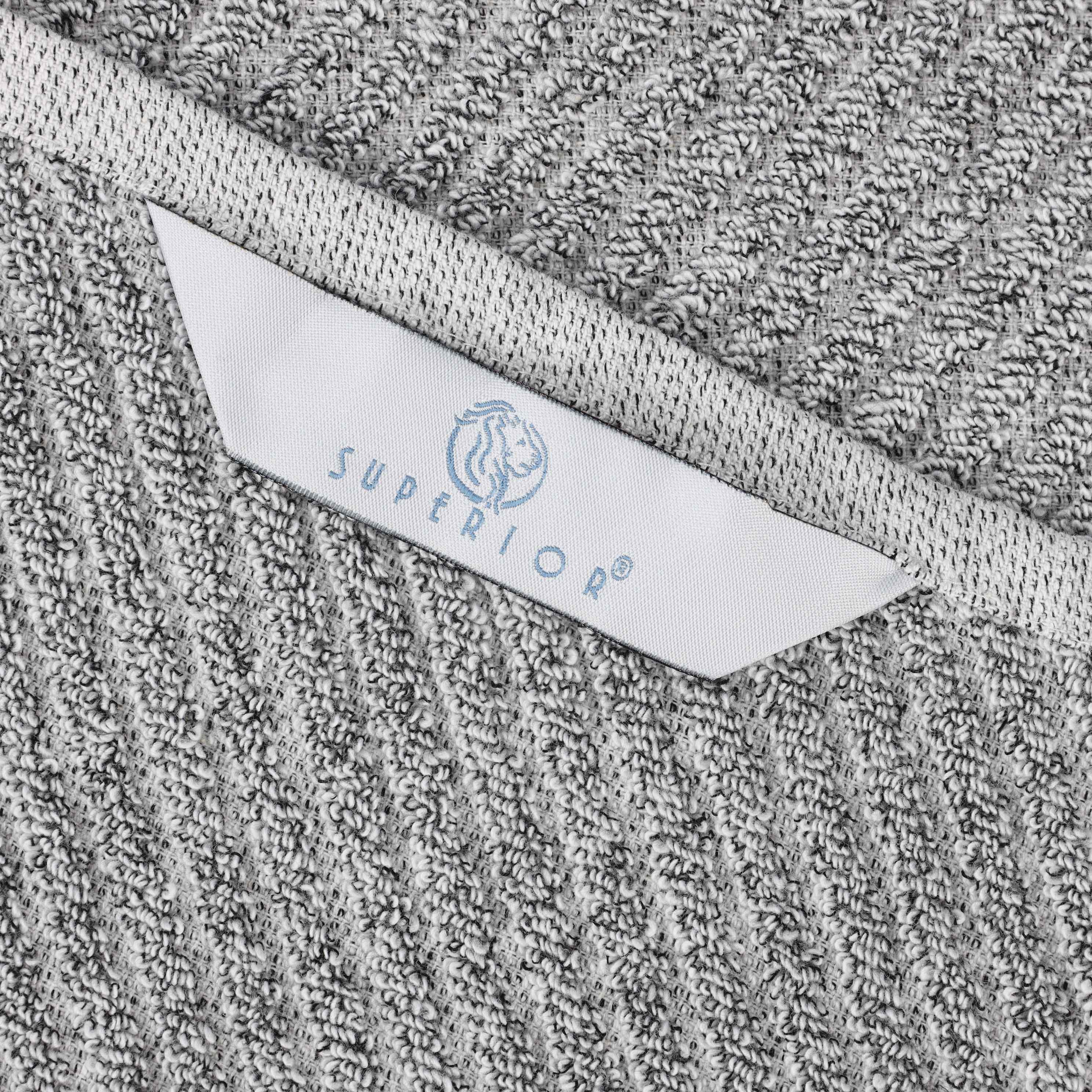 Amelia Cotton Blend Diagonal Stripes Face Towels, Set of 12 - Omnigoodsstore