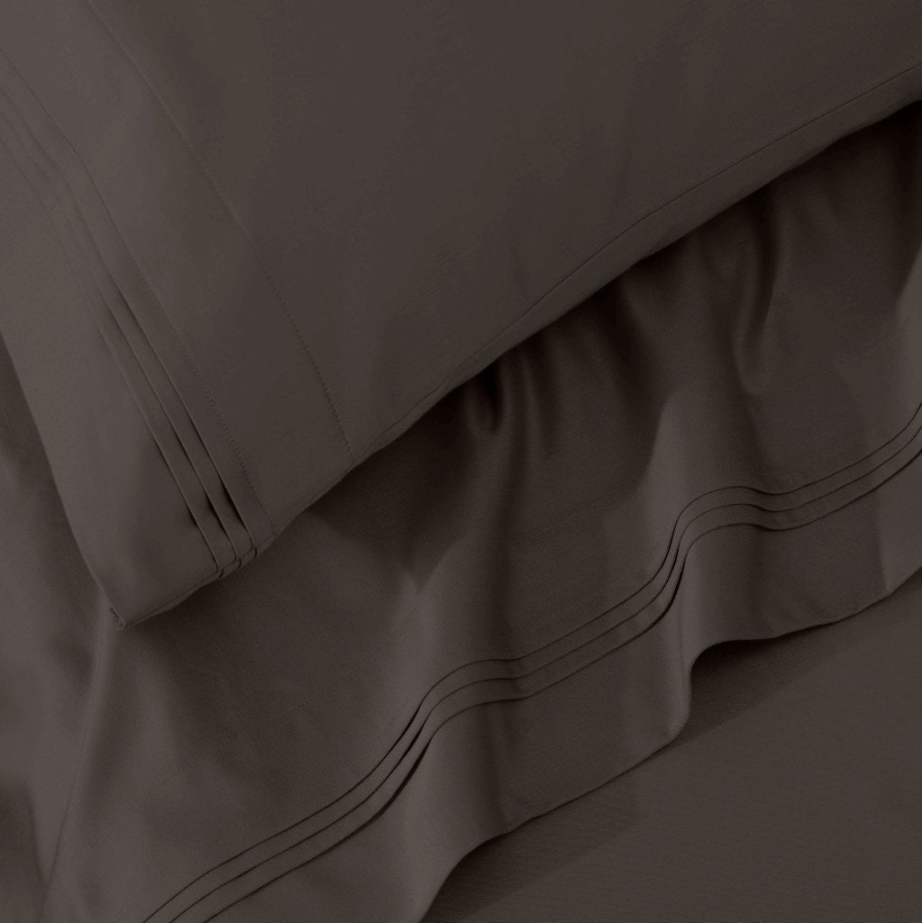 1000 Thread Count Egyptian Cotton Bed Sheet Set Olympic Queen - Omnigoodsstore