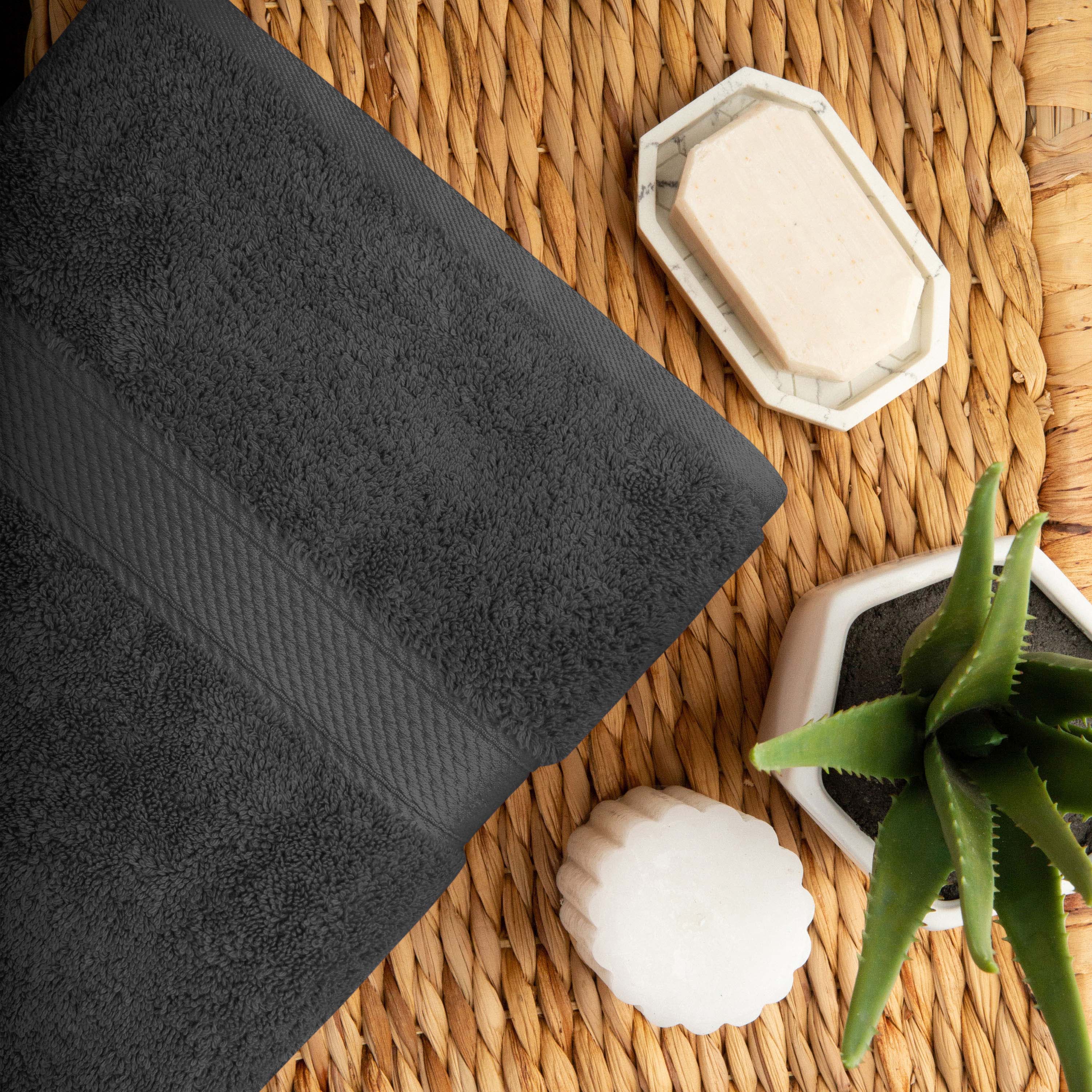 Egyptian Cotton Plush Heavyweight Absorbent Luxury 10 Piece Towel Set - Omnigoodsstore