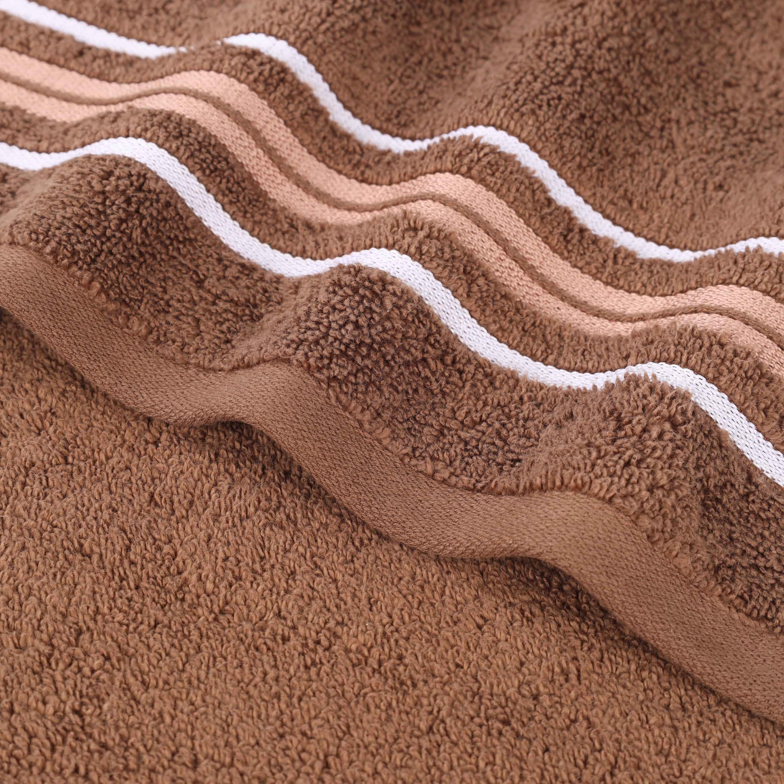 Sadie Zero Twist Cotton Solid and Jacquard Floral Face Towel Set of 12 - Omnigoodsstore