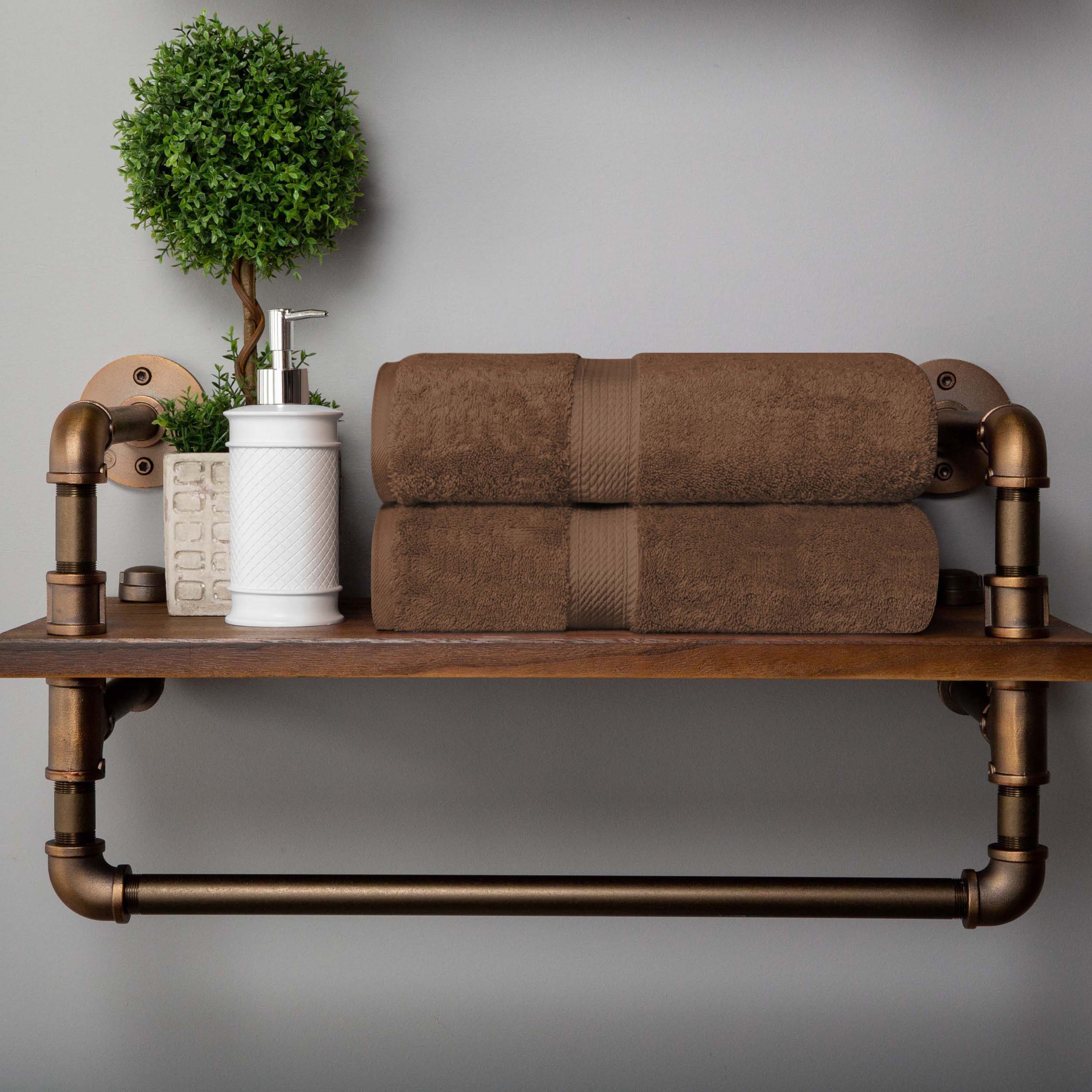 Madison Egyptian Cotton Pile 2 Piece Bath Towel Set - Omnigoodsstore