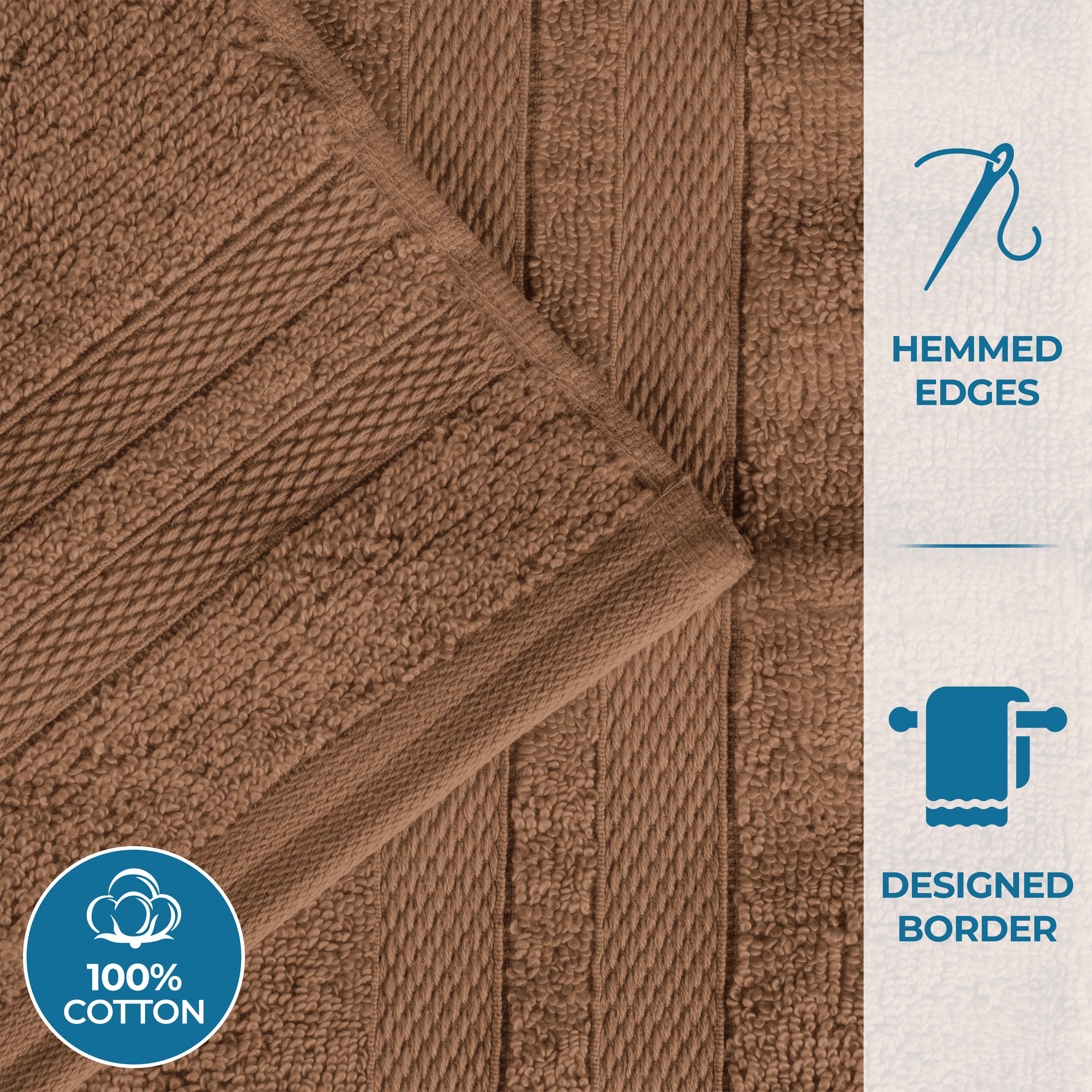 Cotton Ultra Soft 6 Piece Solid Towel Set - Omnigoodsstore