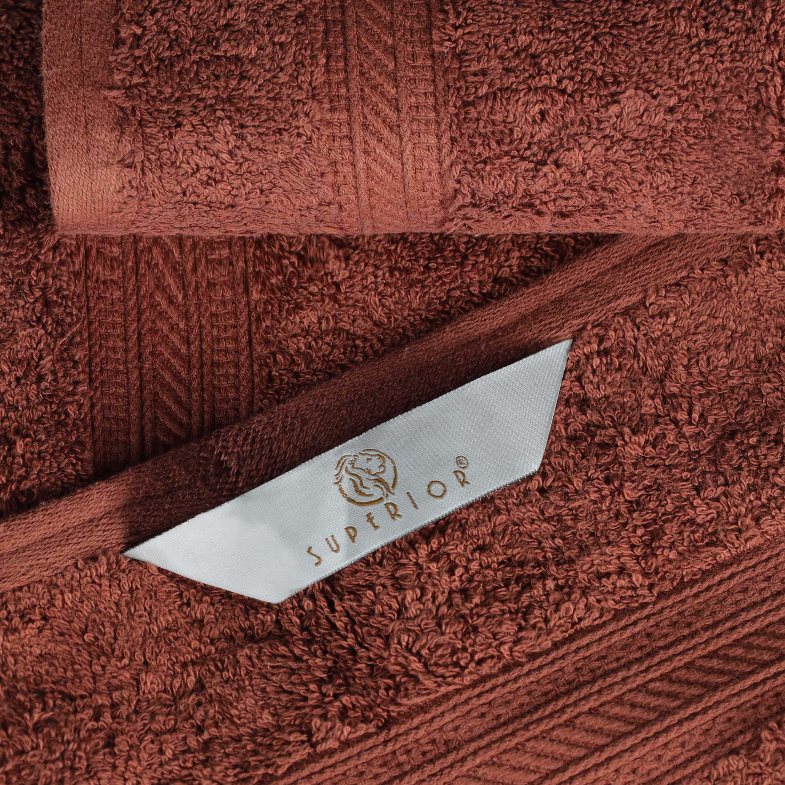 Atlas Cotton Plush Heavyweight Luxury Face Towel Washcloth Set of 12 - Omnigoodsstore