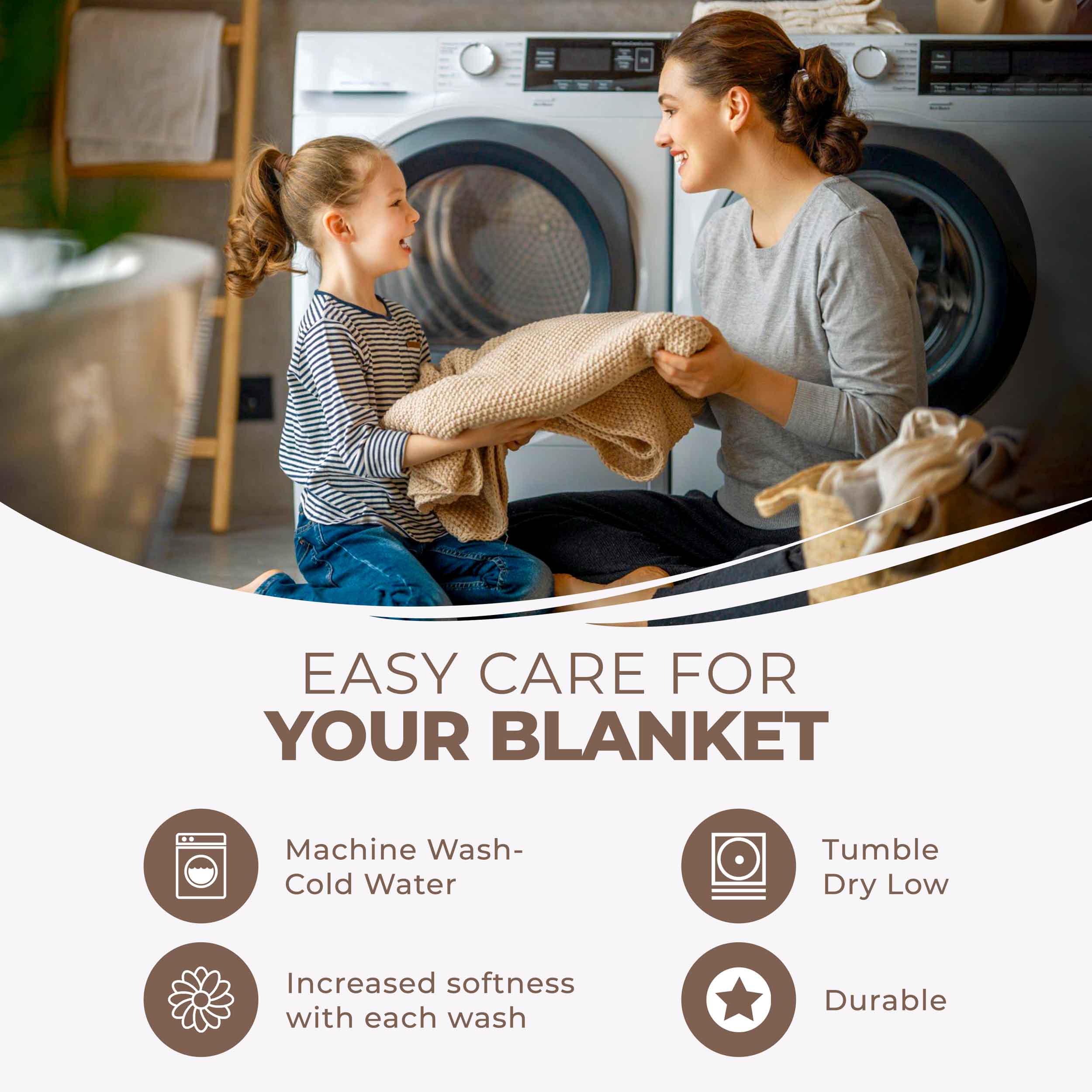 Cotton All Season Diamond Bed Blanket & Sofa Throw - Omnigoodsstore