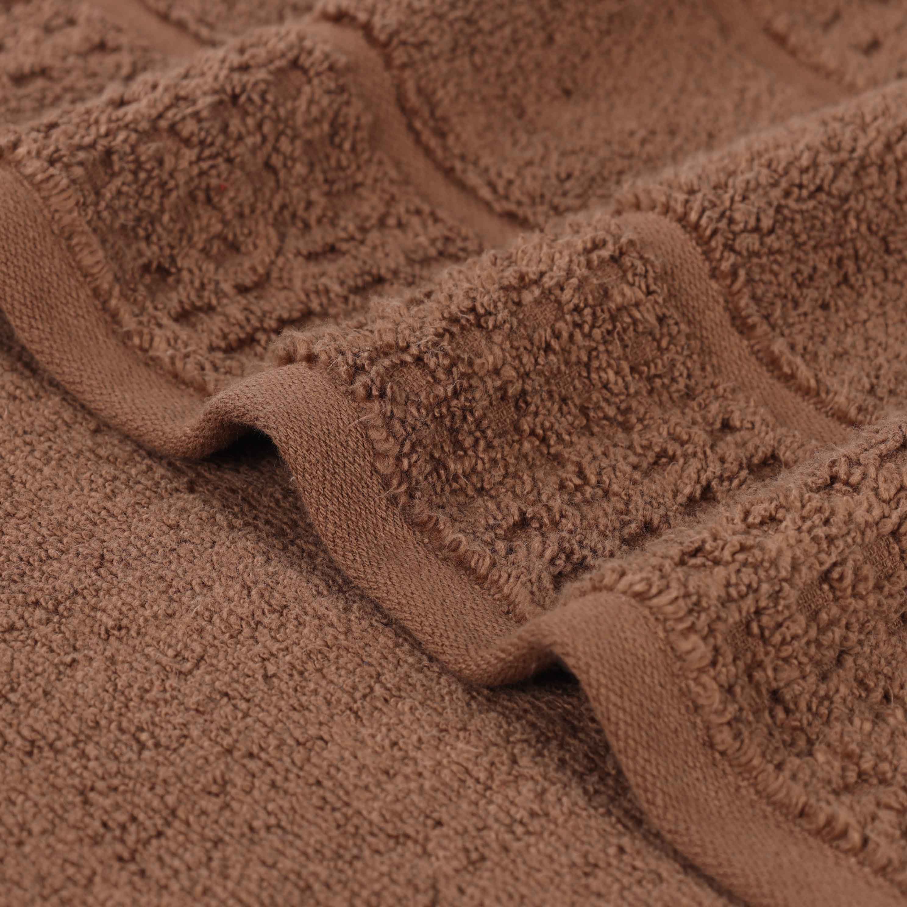 Zero Twist Cotton Waffle Honeycomb Soft Absorbent Hand Towel Set of 6 - Omnigoodsstore