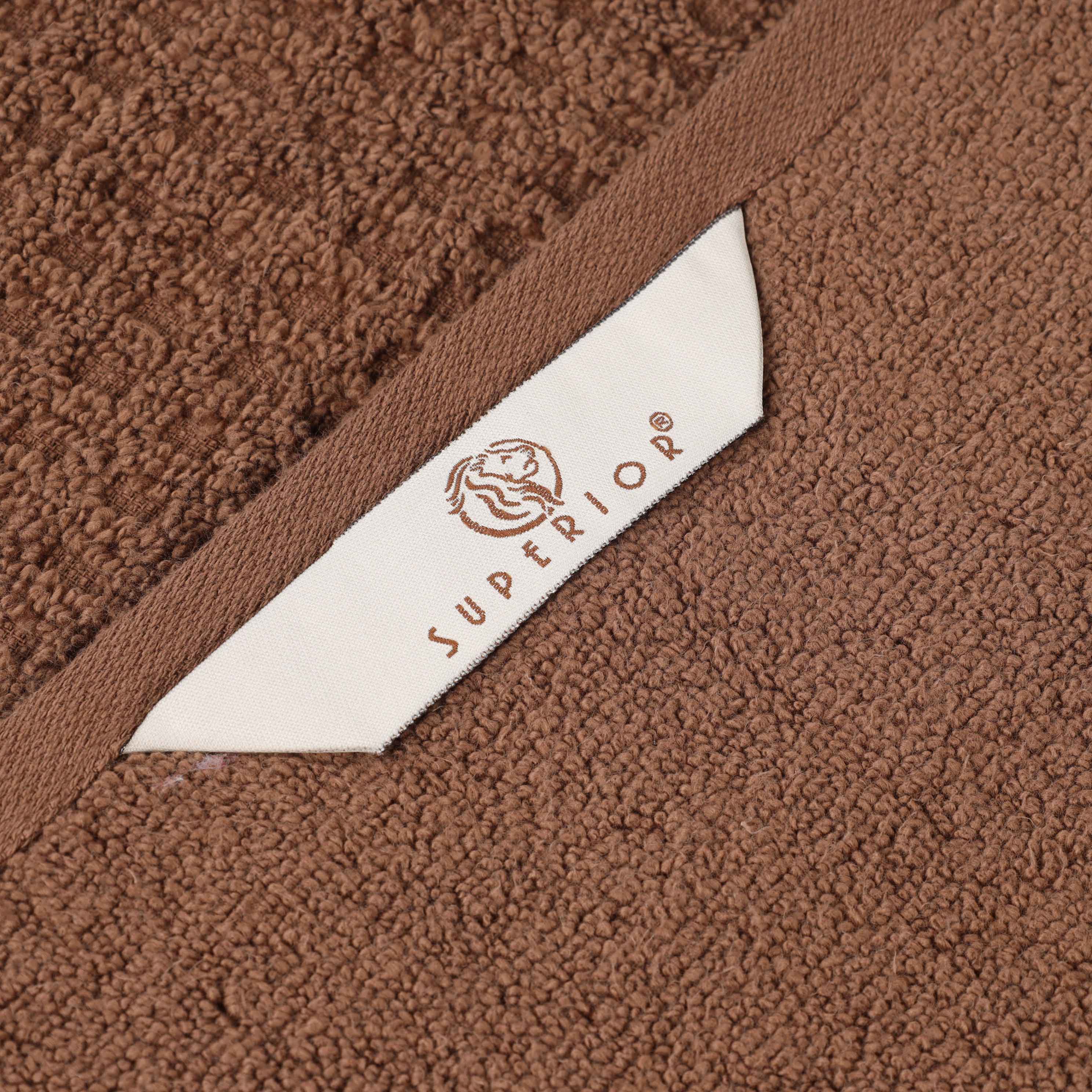 Zero Twist Cotton Waffle Honeycomb Soft Absorbent Hand Towel Set of 6 - Omnigoodsstore