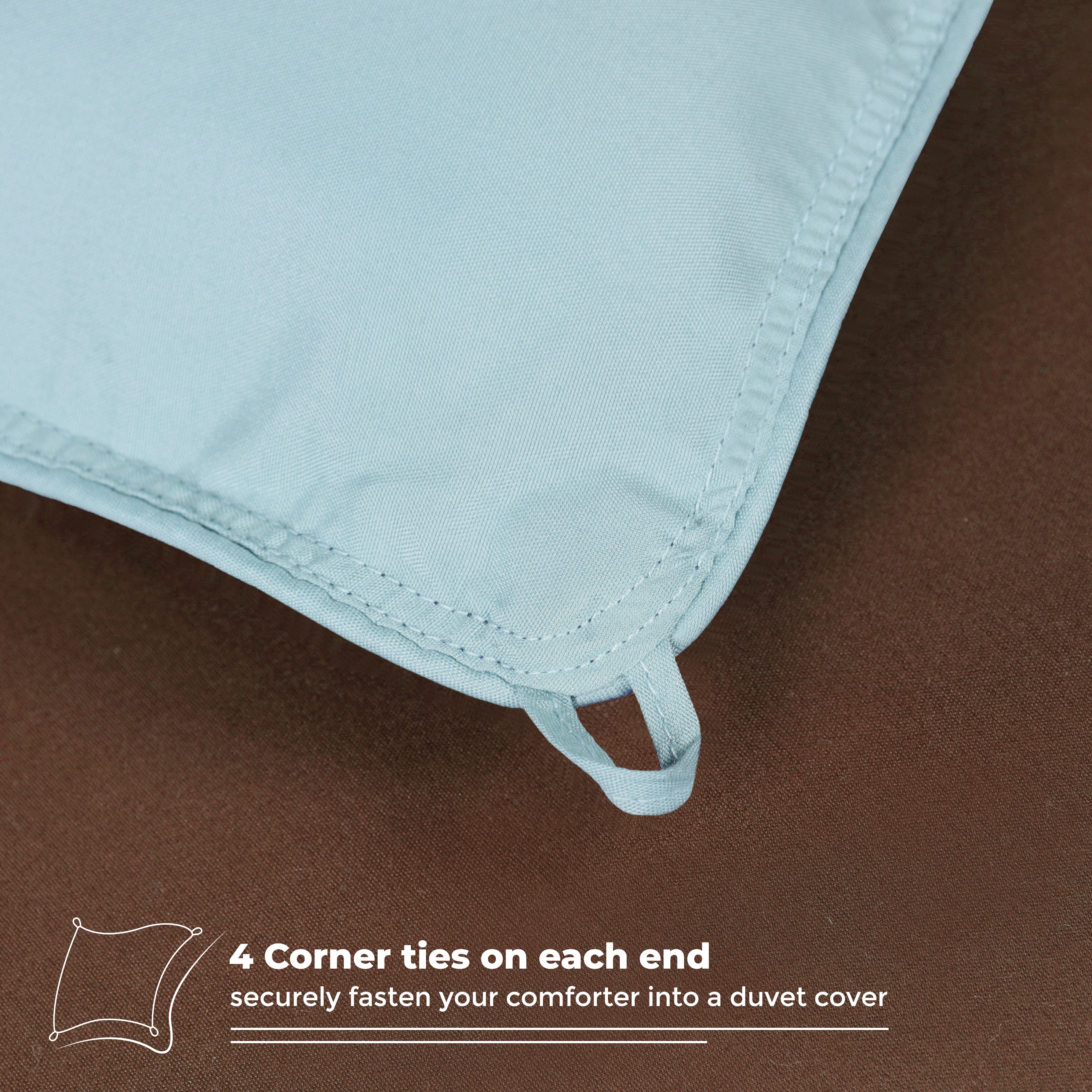 Brushed Microfiber Reversible Comforter - Omnigoodsstore