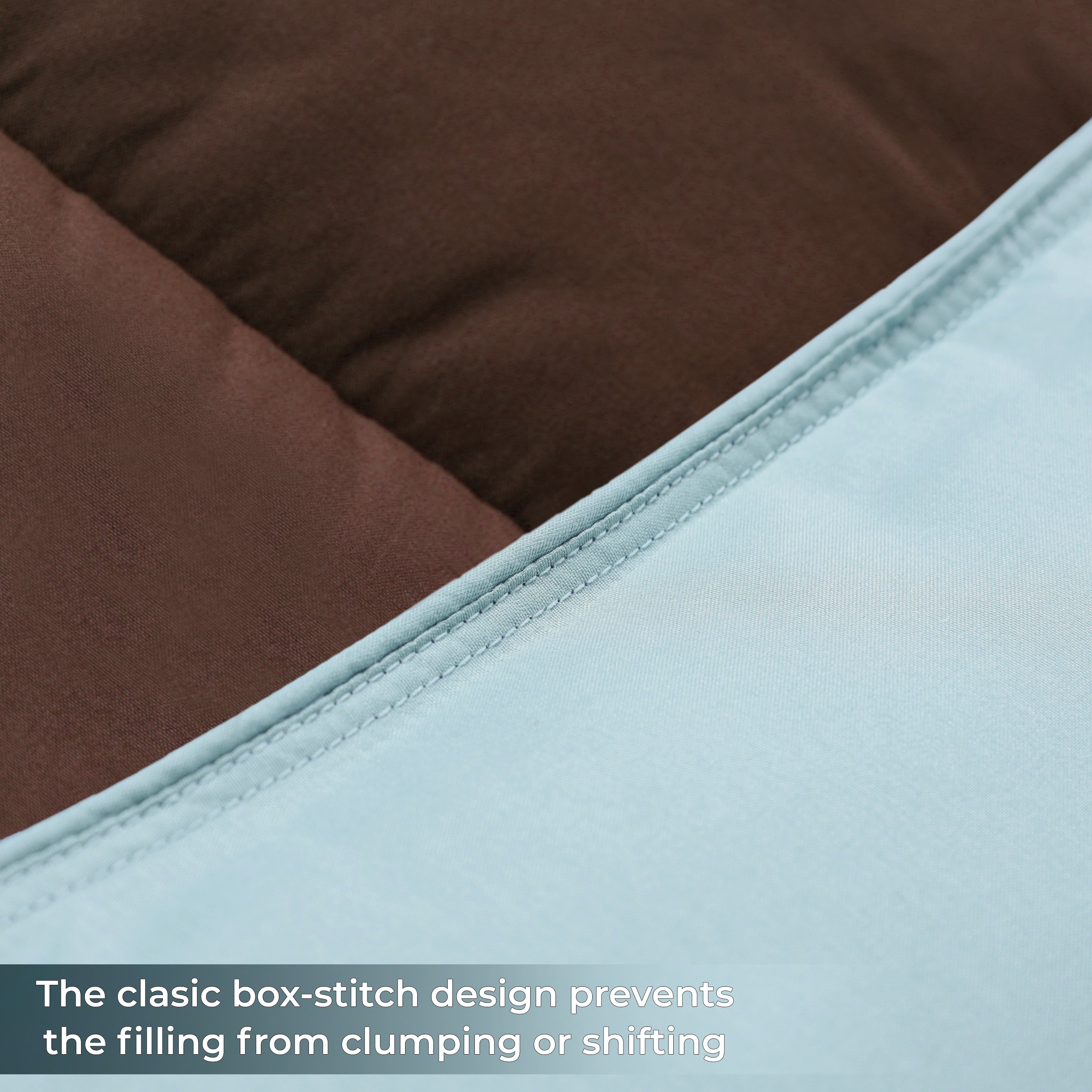 Brushed Microfiber Reversible Comforter - Omnigoodsstore