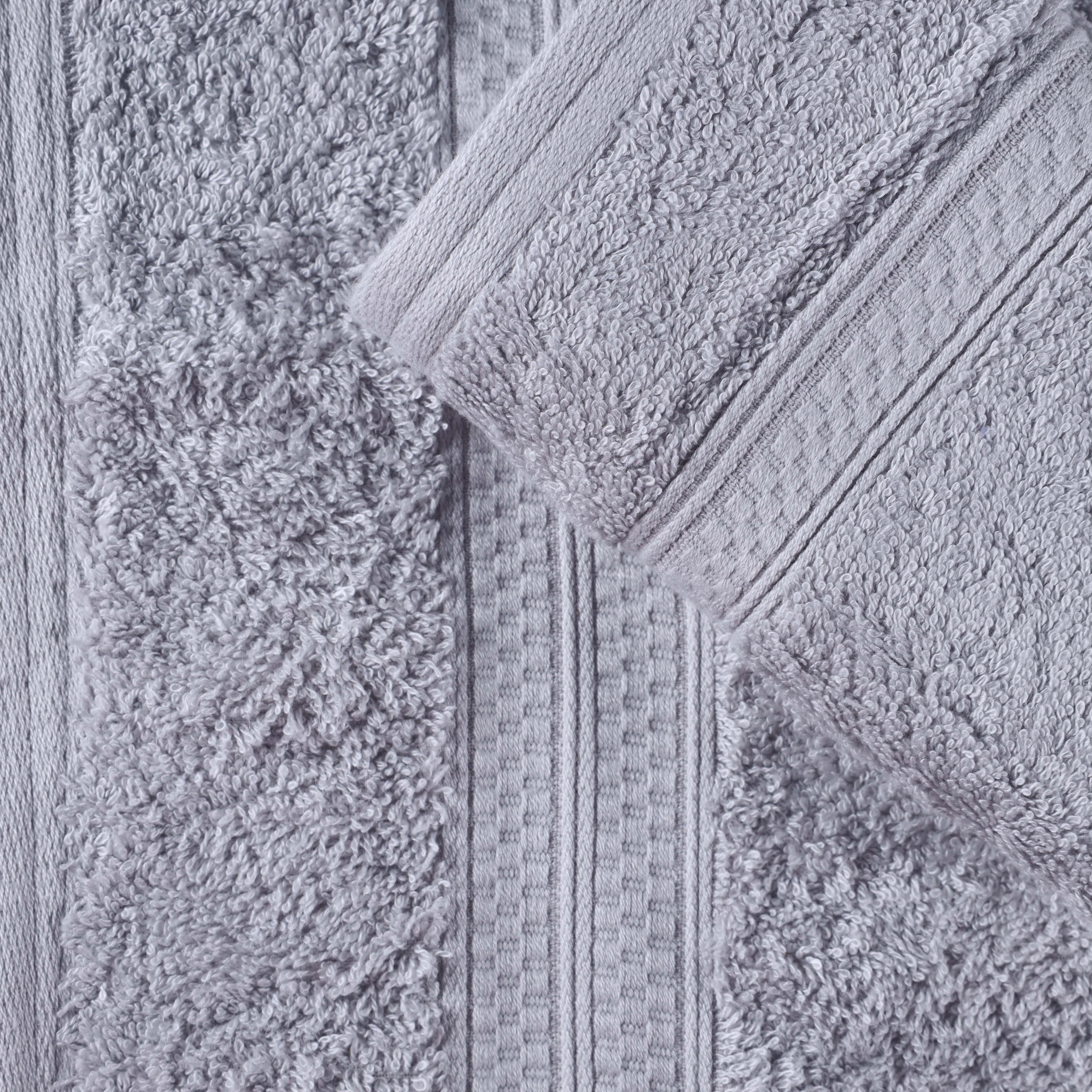 Rayon from Bamboo Blend Solid 6 Piece Hand Towel Set - Omnigoodsstore