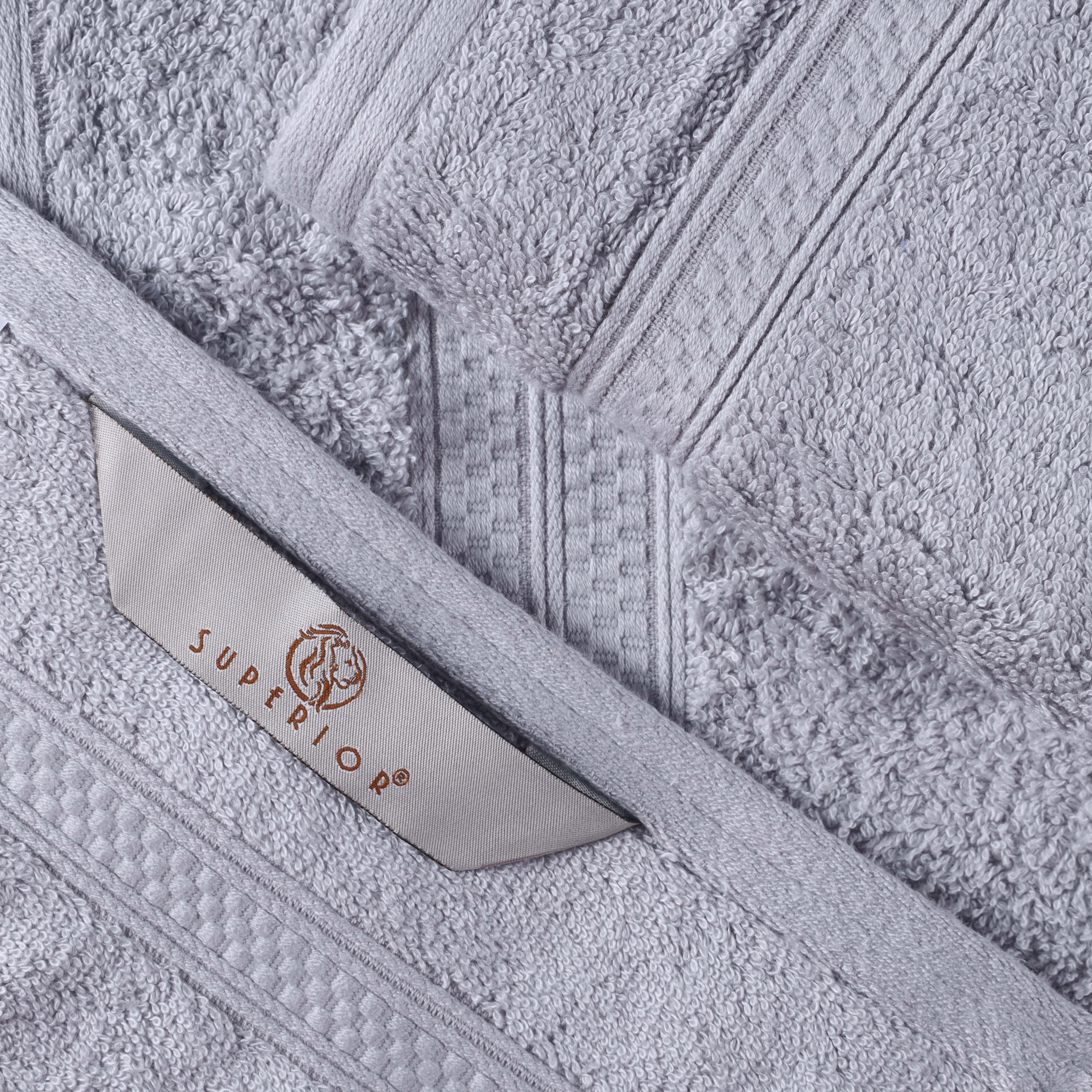 Rayon from Bamboo Blend Solid 12 Piece Face Towel Set - Omnigoodsstore