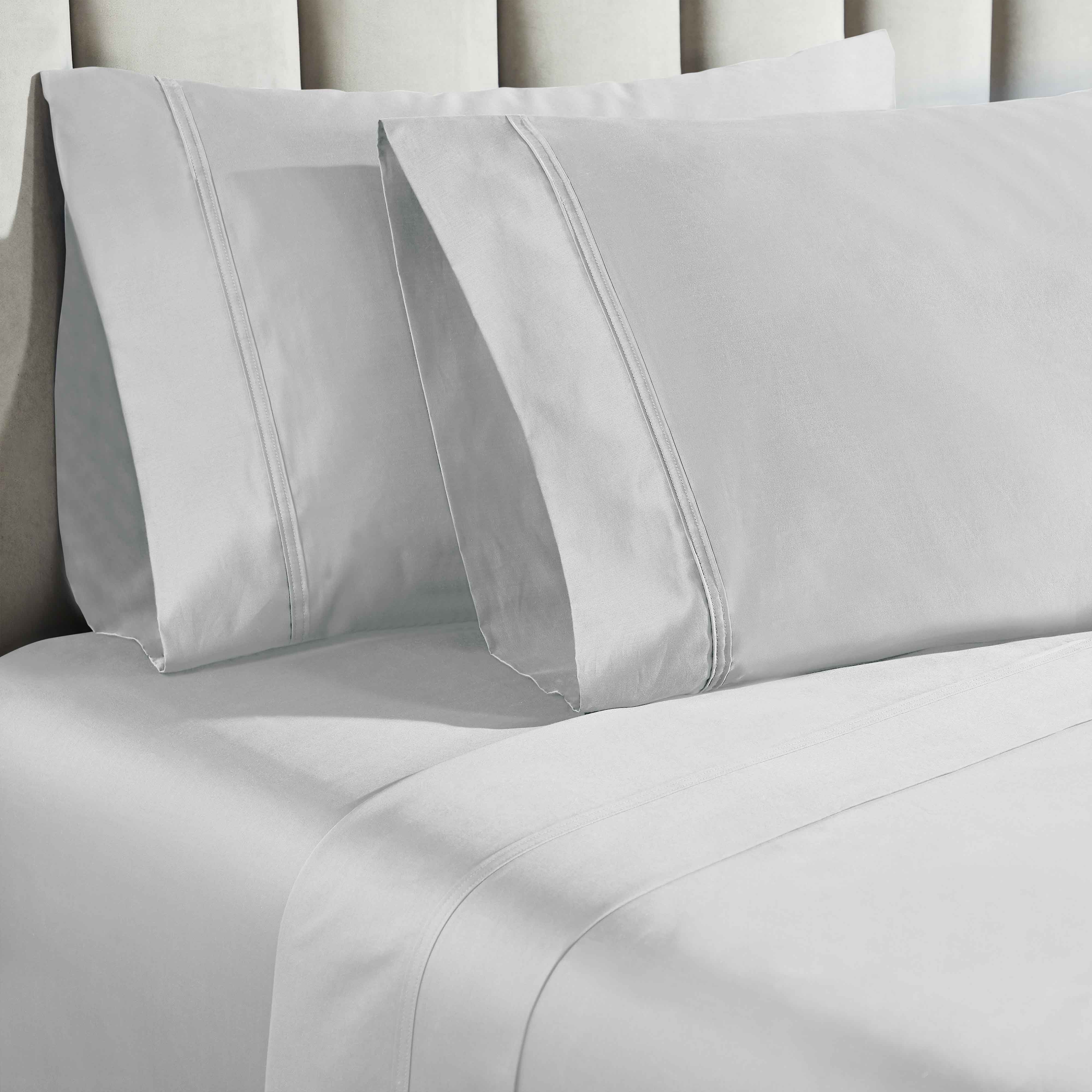 850 Thread Count Cotton Solid Bed Sheet Set - Omnigoodsstore