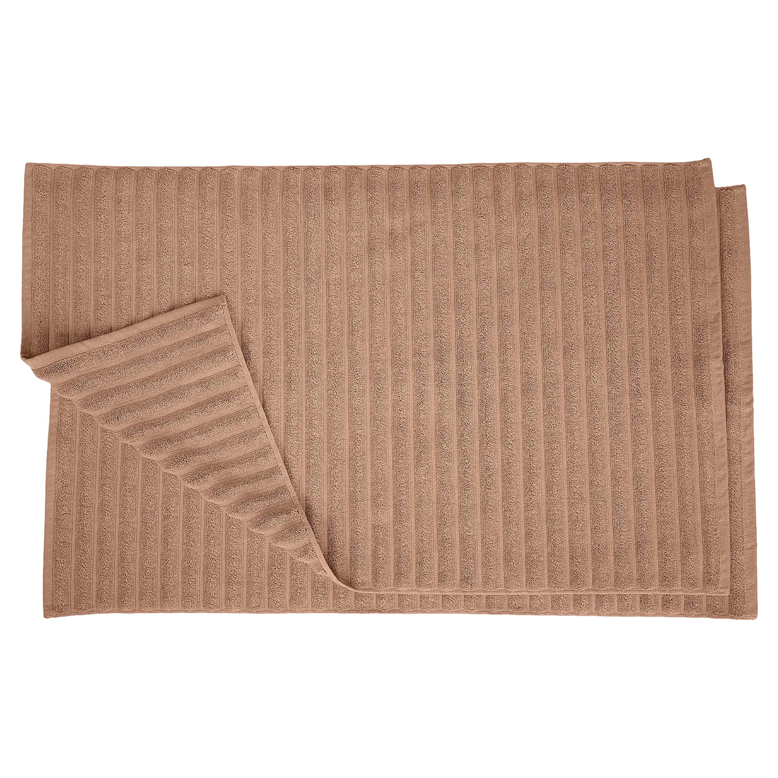 Cotton Eco Friendly 2 Piece Absorbent Bath Mat Set - Omnigoodsstore