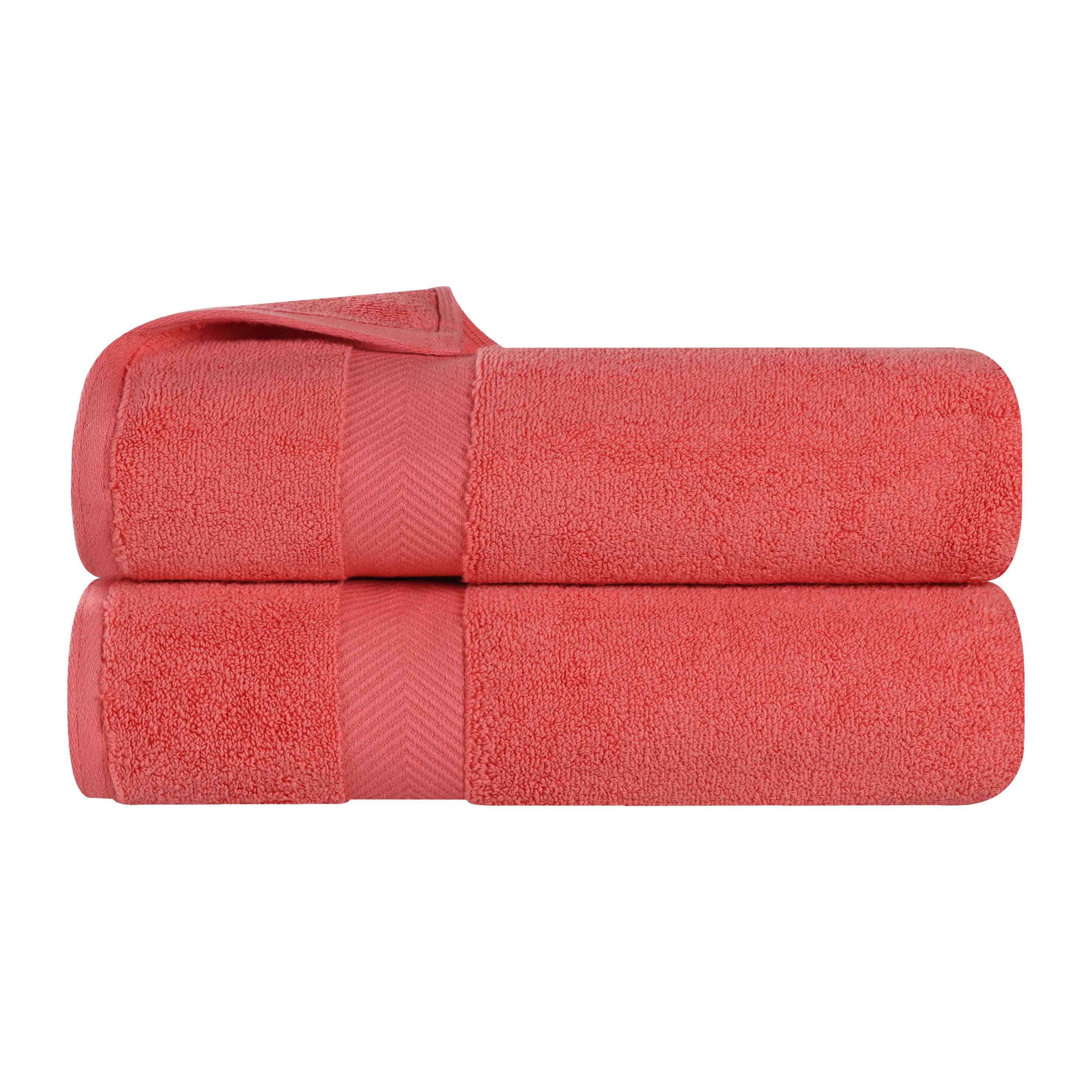 Zero Twist Cotton 2 Piece Bath Towel Set - Omnigoodsstore