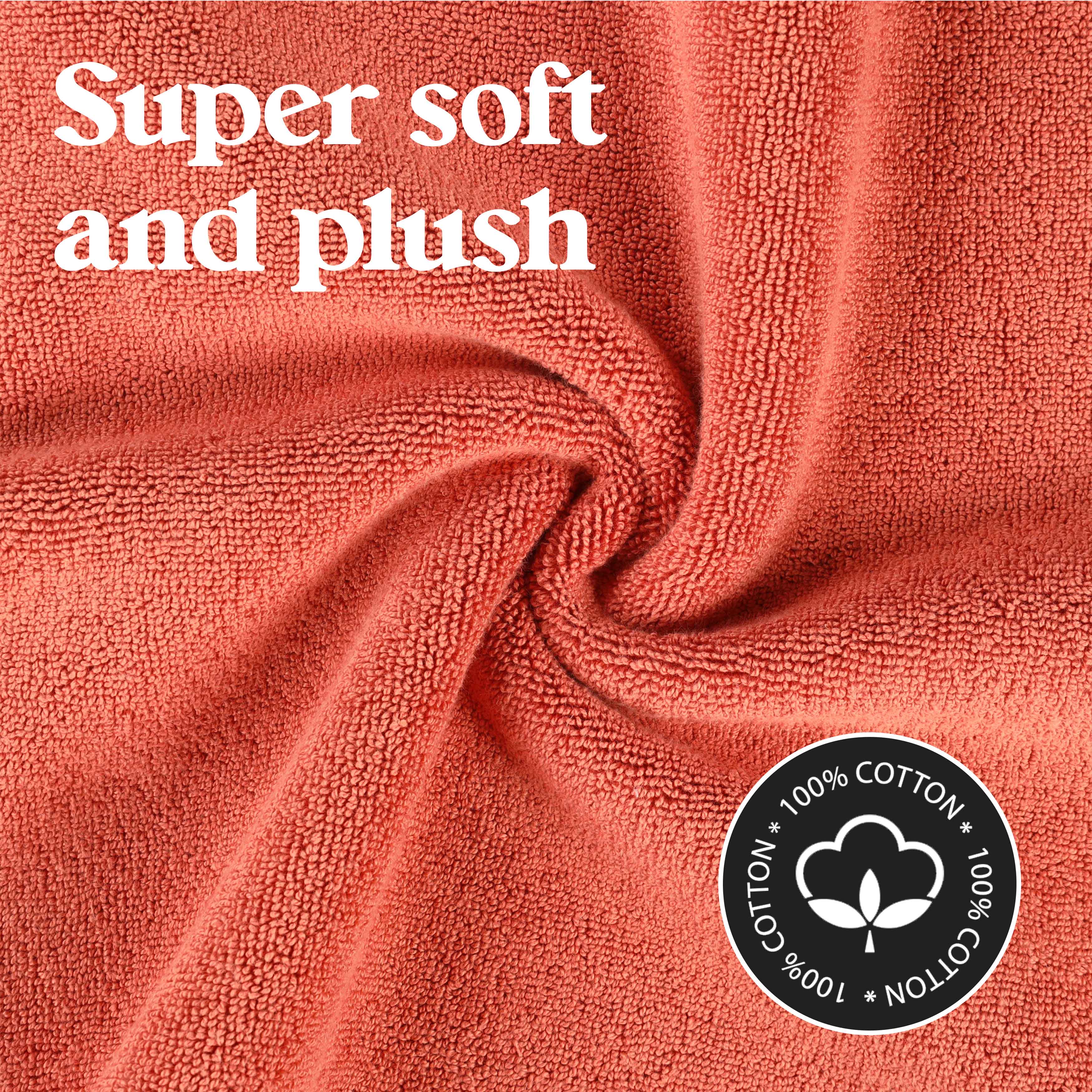 Leo Cotton Solid Modern Geometric Border Absorbent Bath Mat, Set of 2 - Omnigoodsstore