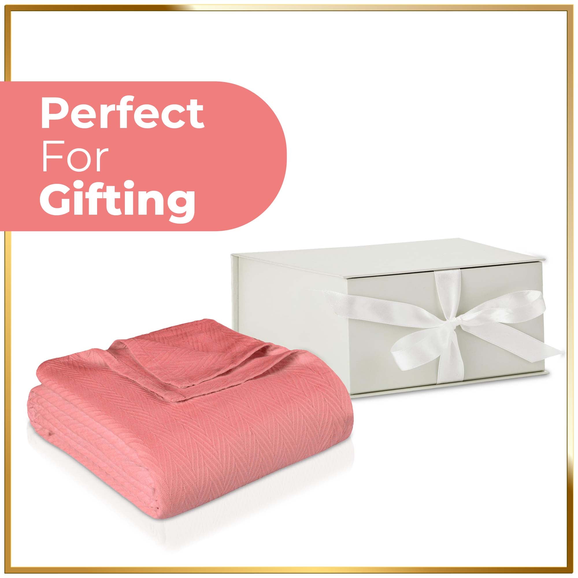 All-Season Chevron Cotton Bed Blanket & Sofa Throw - Omnigoodsstore