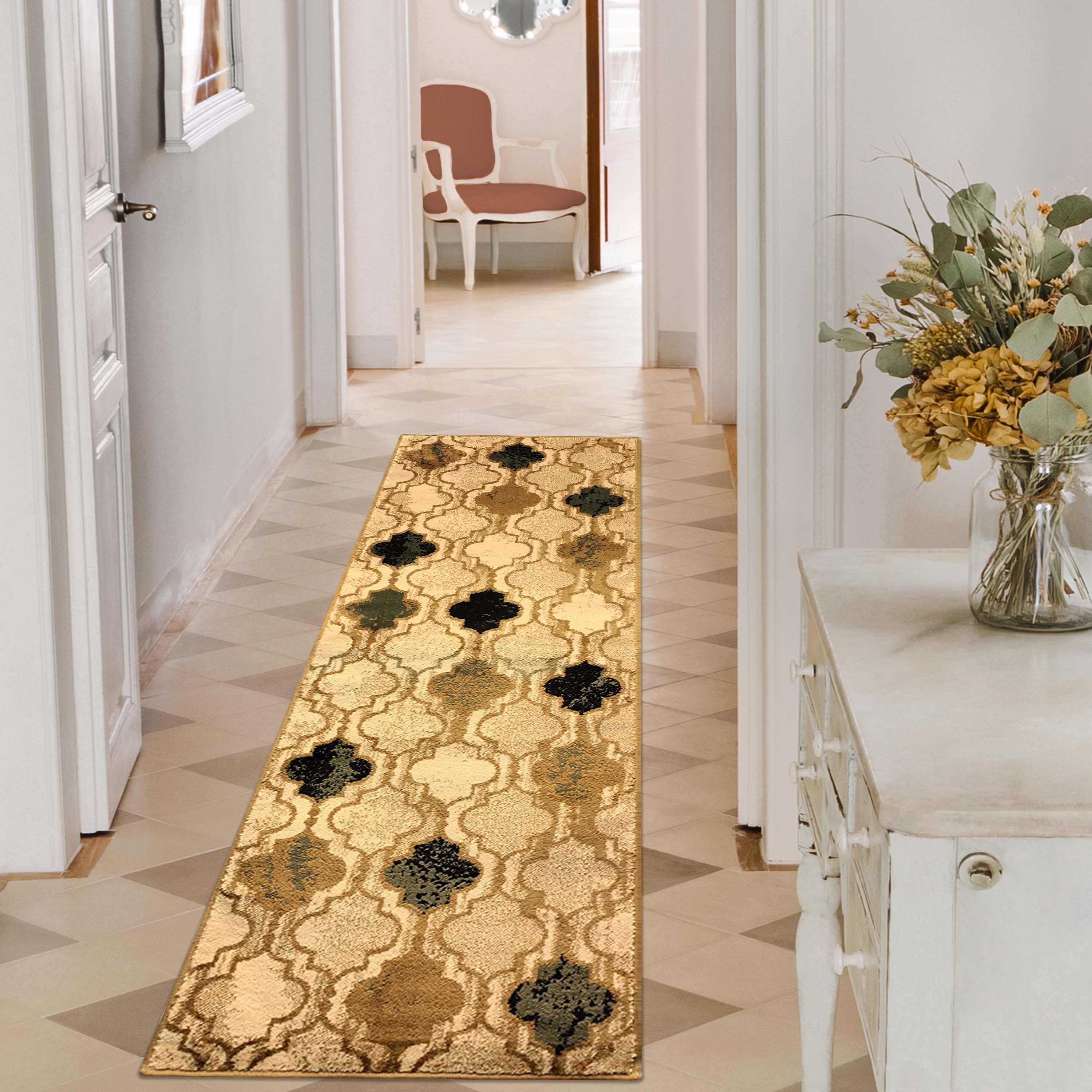 Viking Geometric Trellis Indoor Area Rugs or Runner Rug - Omnigoodsstore