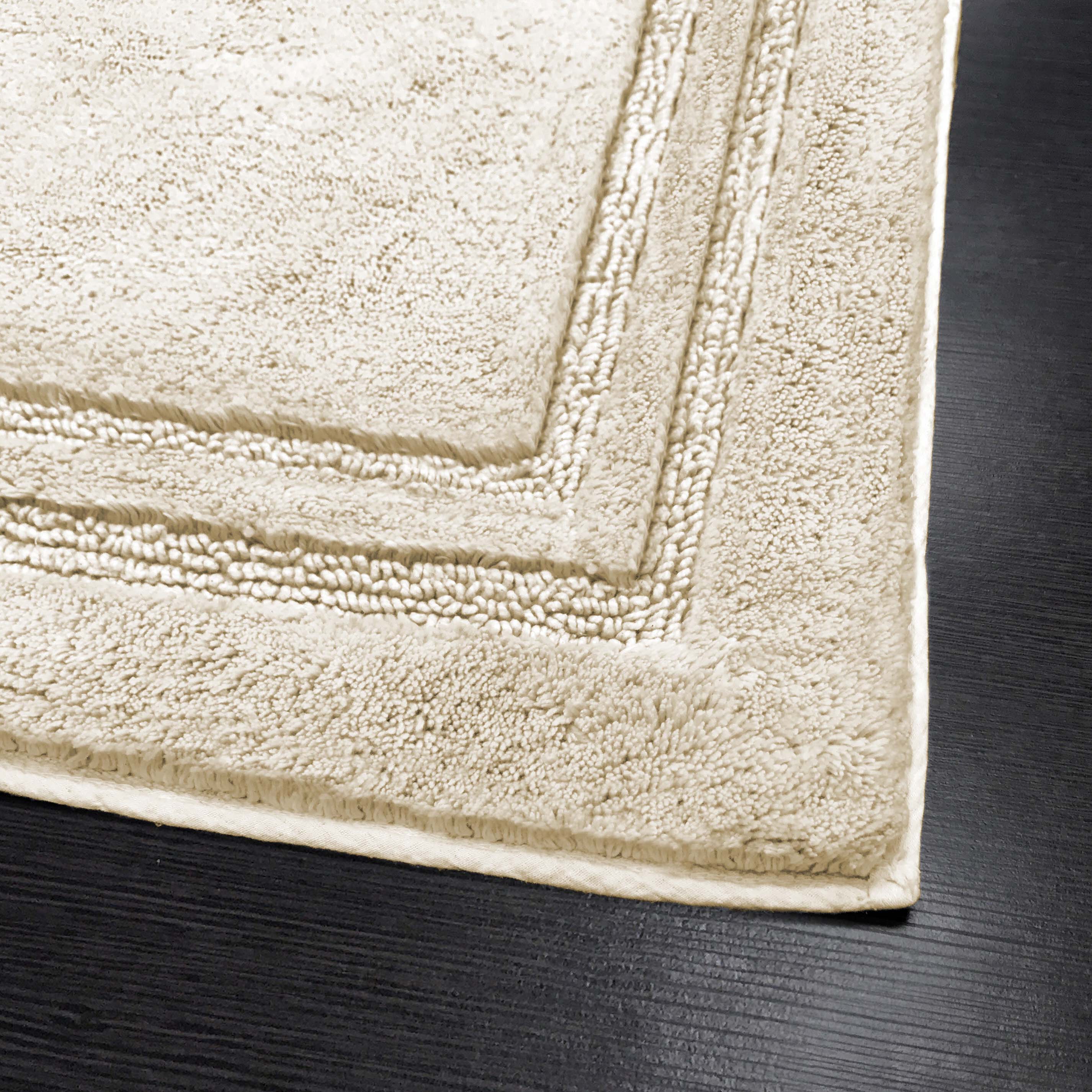 Cotton Non Slip 2 Piece Bath Rug Set - Omnigoodsstore