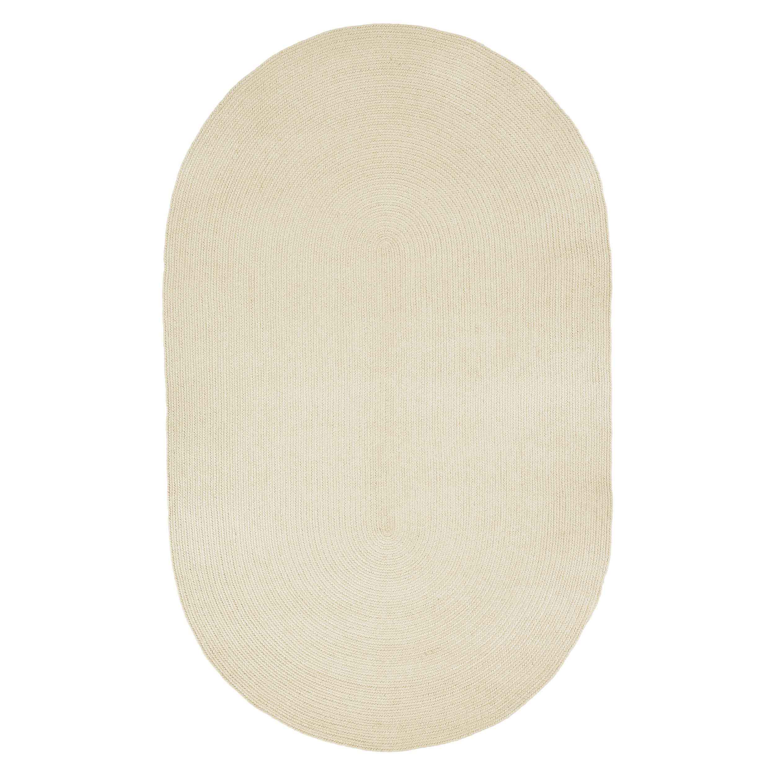 Classic Braided Area Rug Indoor Outdoor Rugs Oval - Omnigoodsstore