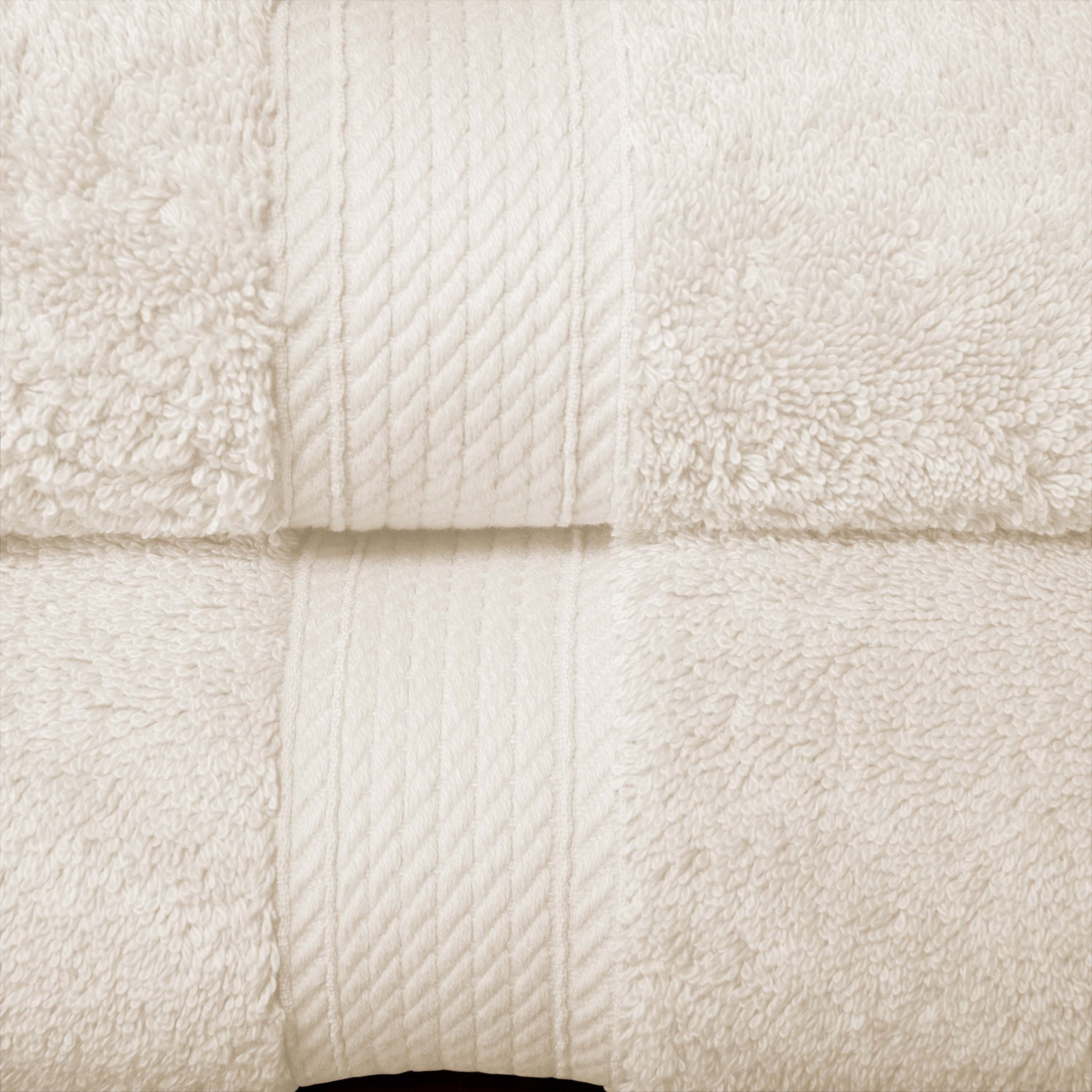 Egyptian Cotton Pile Plush Heavyweight Luxury Soft 8-Piece Towel Set - Omnigoodsstore