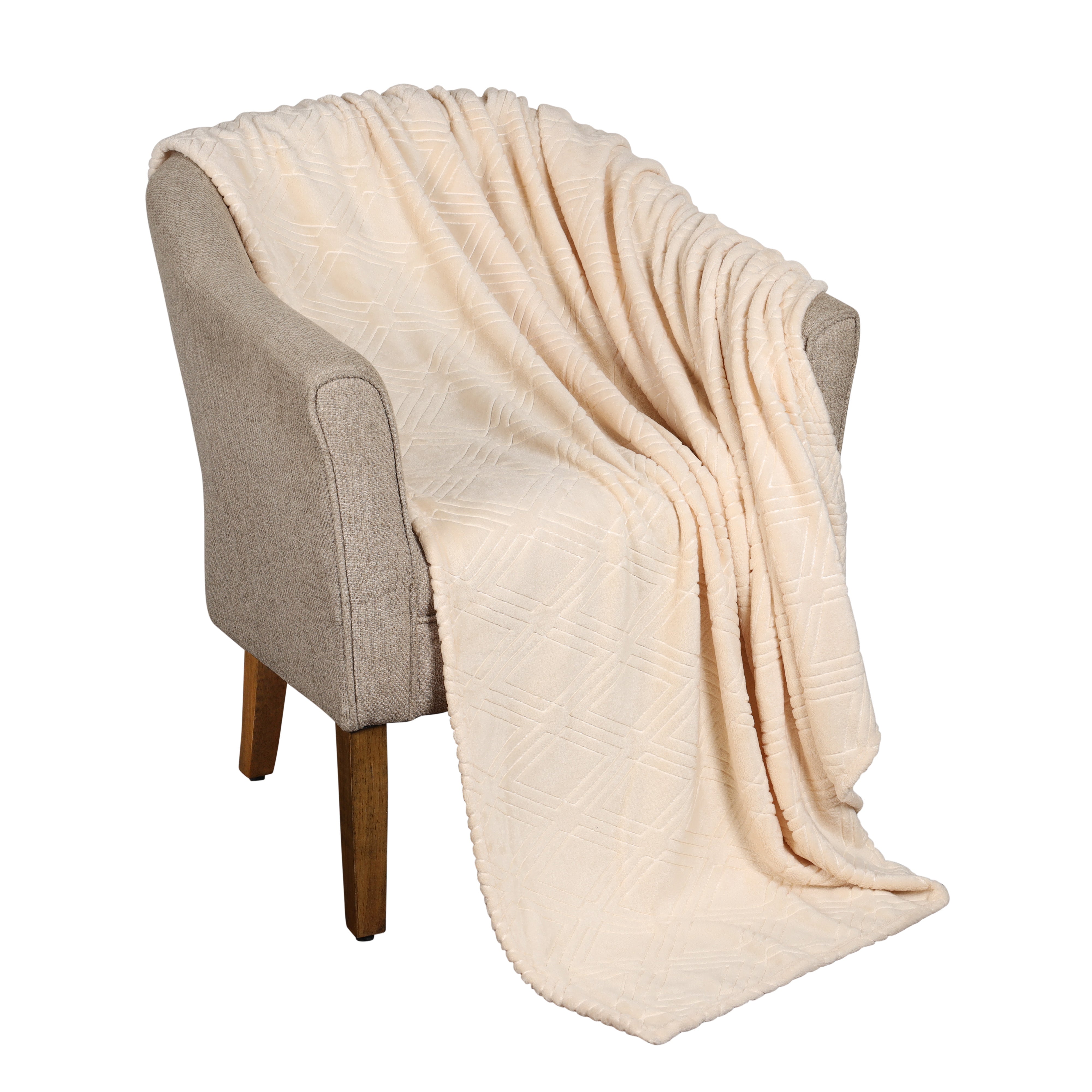 Alaska Diamond Plush Fleece Ultra-Soft Blanket - Omnigoodsstore