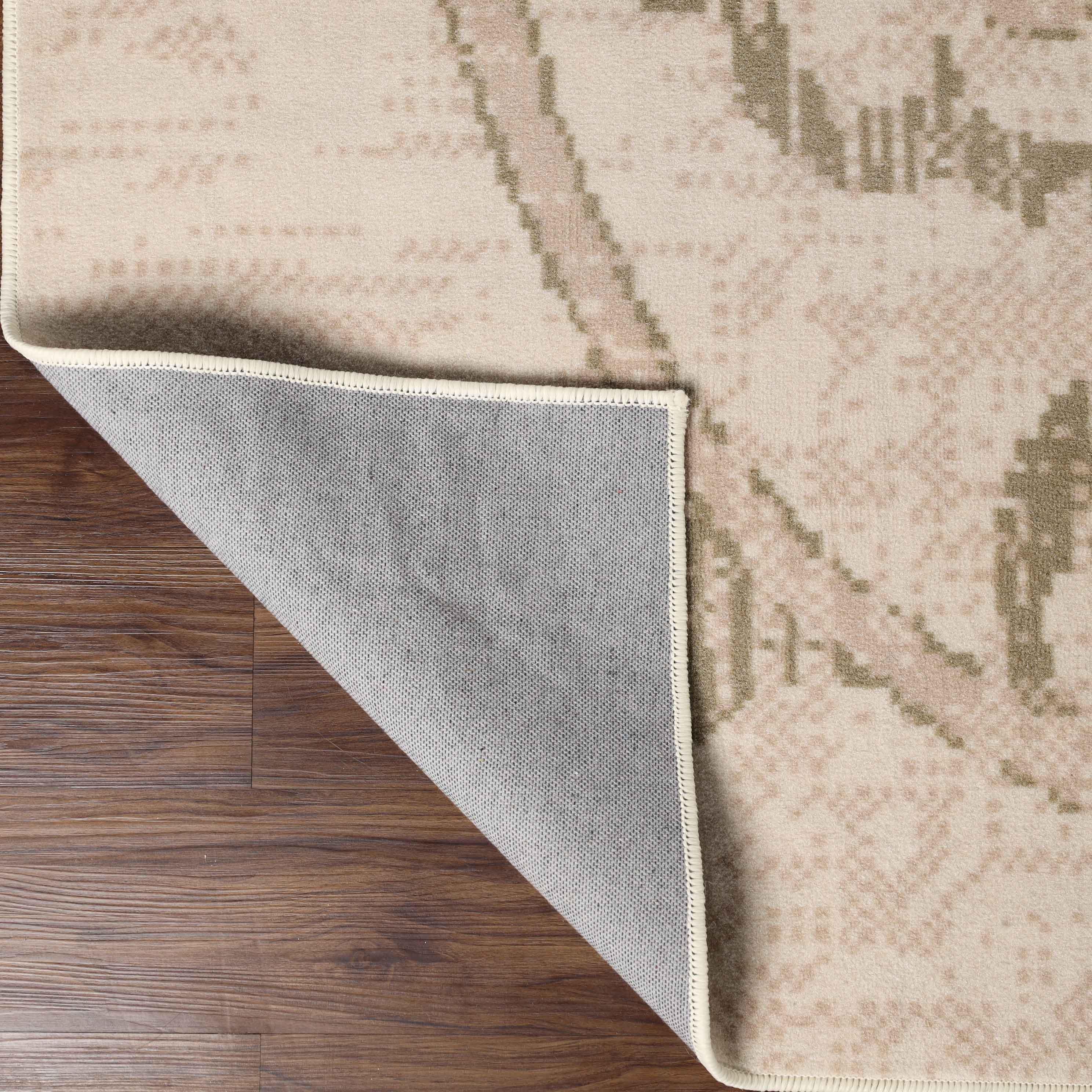 Jacobean Floral Modern Farmhouse Indoor Area Rugs or Runner Rug - Omnigoodsstore