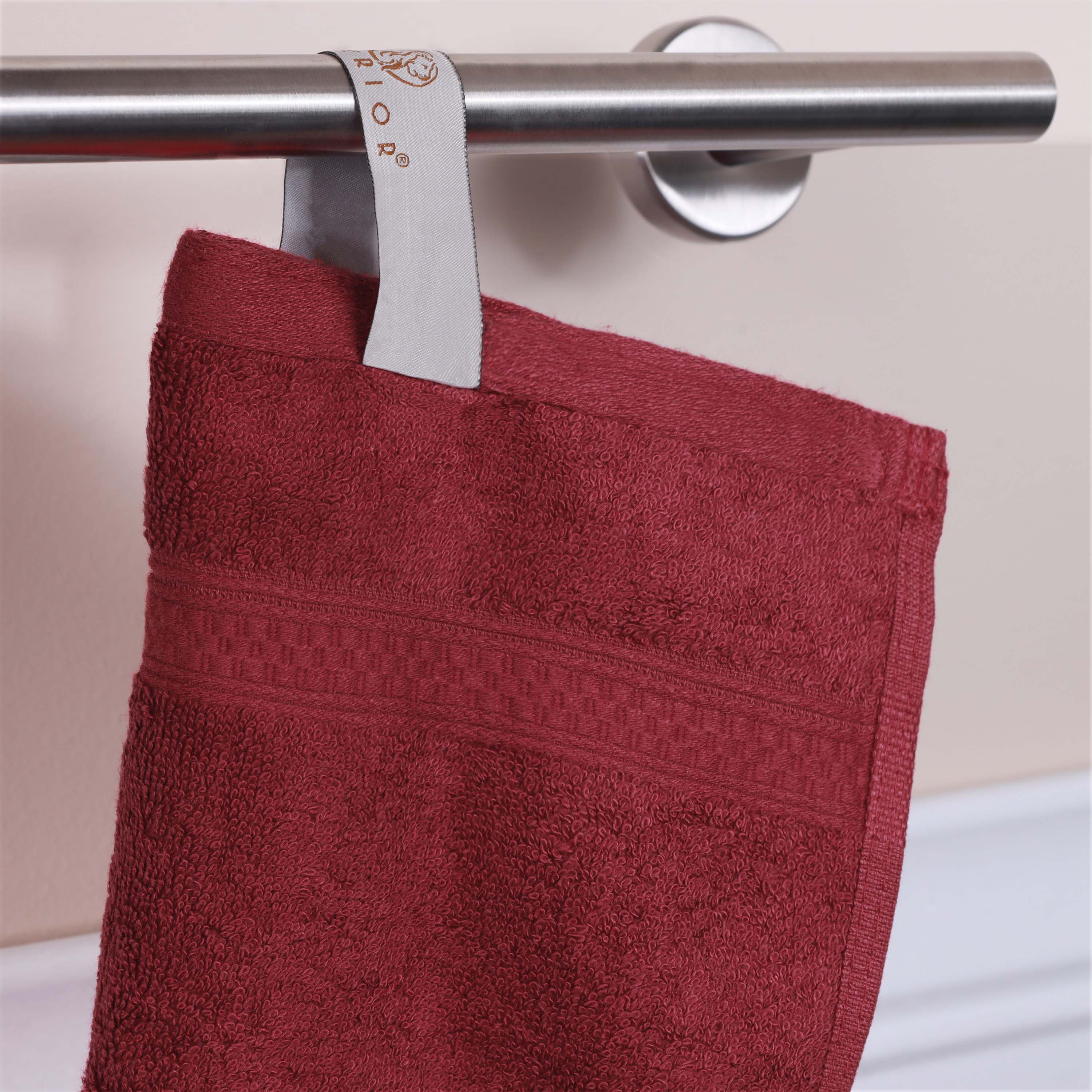 Ultra-Soft Rayon from Bamboo Cotton Blend Bath and Face Towel Set - Omnigoodsstore