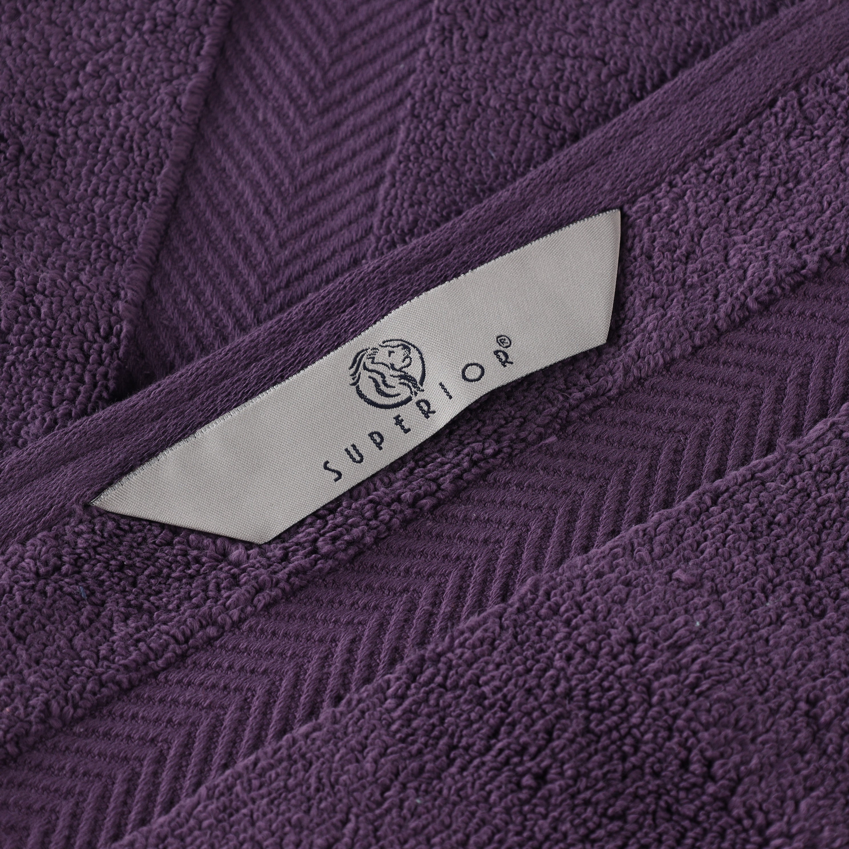 Zero Twist Cotton Solid Ultra-Soft Absorbent Hand Towel Set of 6 - Omnigoodsstore