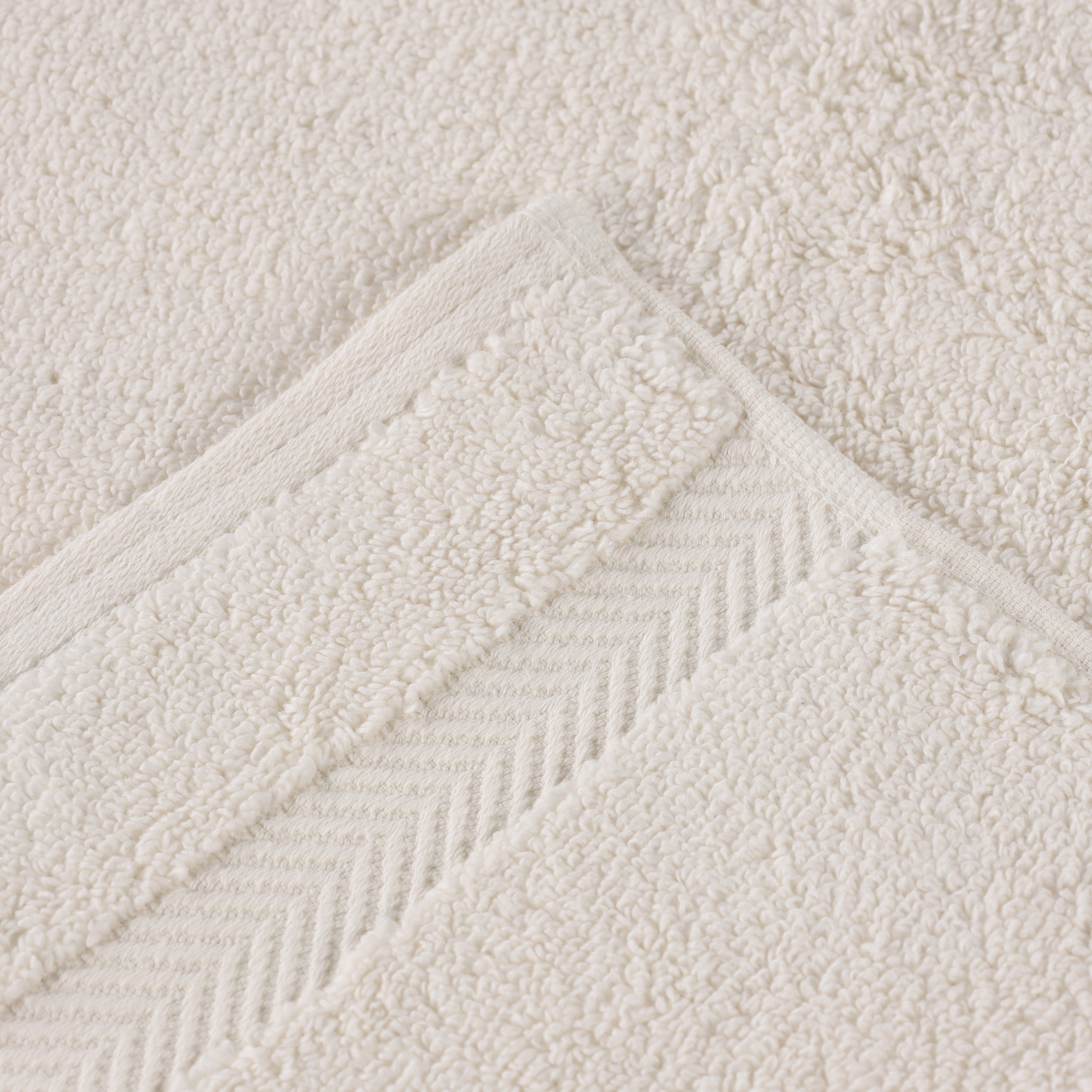 Zero Twist Cotton Solid Ultra-Soft Absorbent Hand Towel Set of 6 - Omnigoodsstore