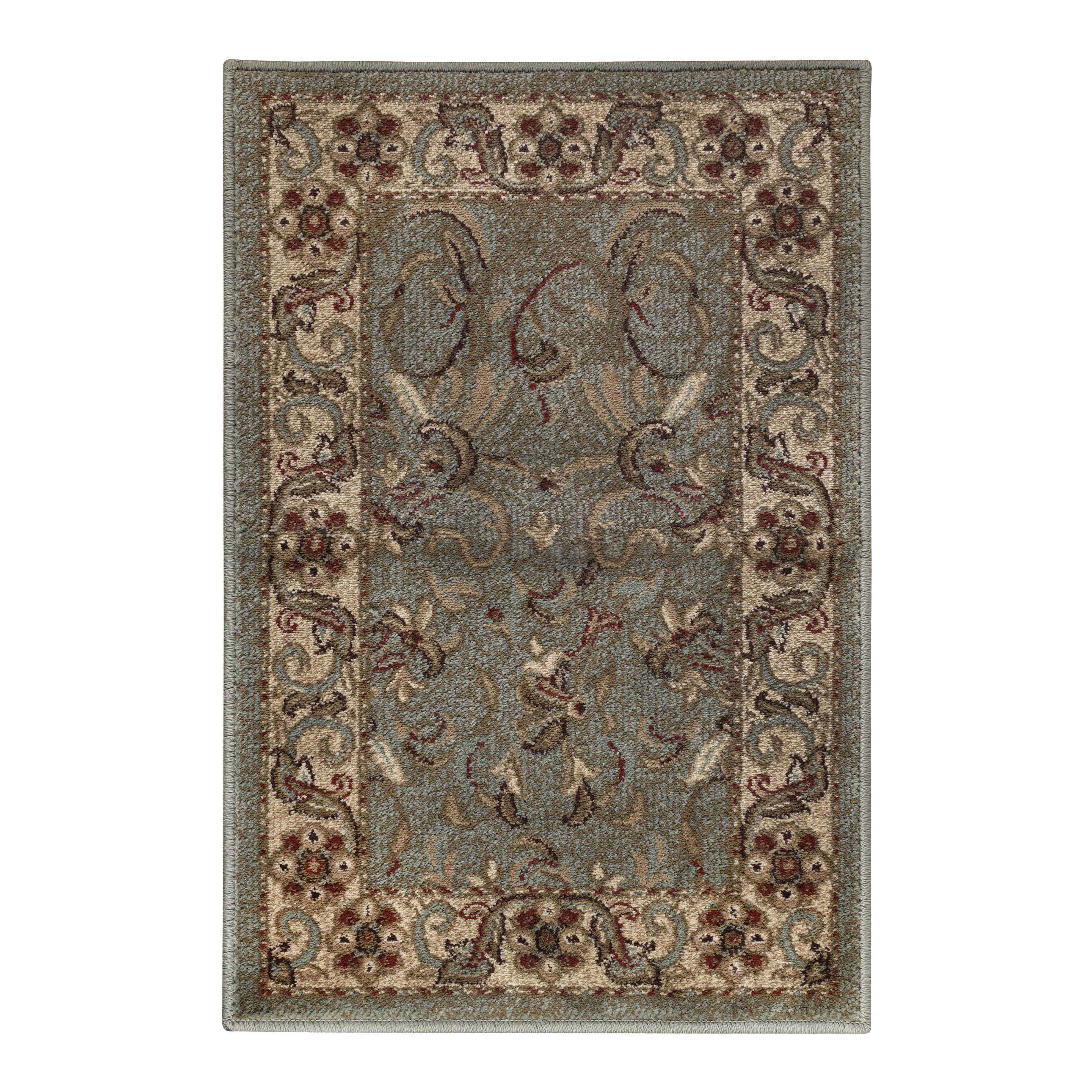 Heritage Traditional Floral Scroll Indoor Area Rug Or Runner Rug - Omnigoodsstore