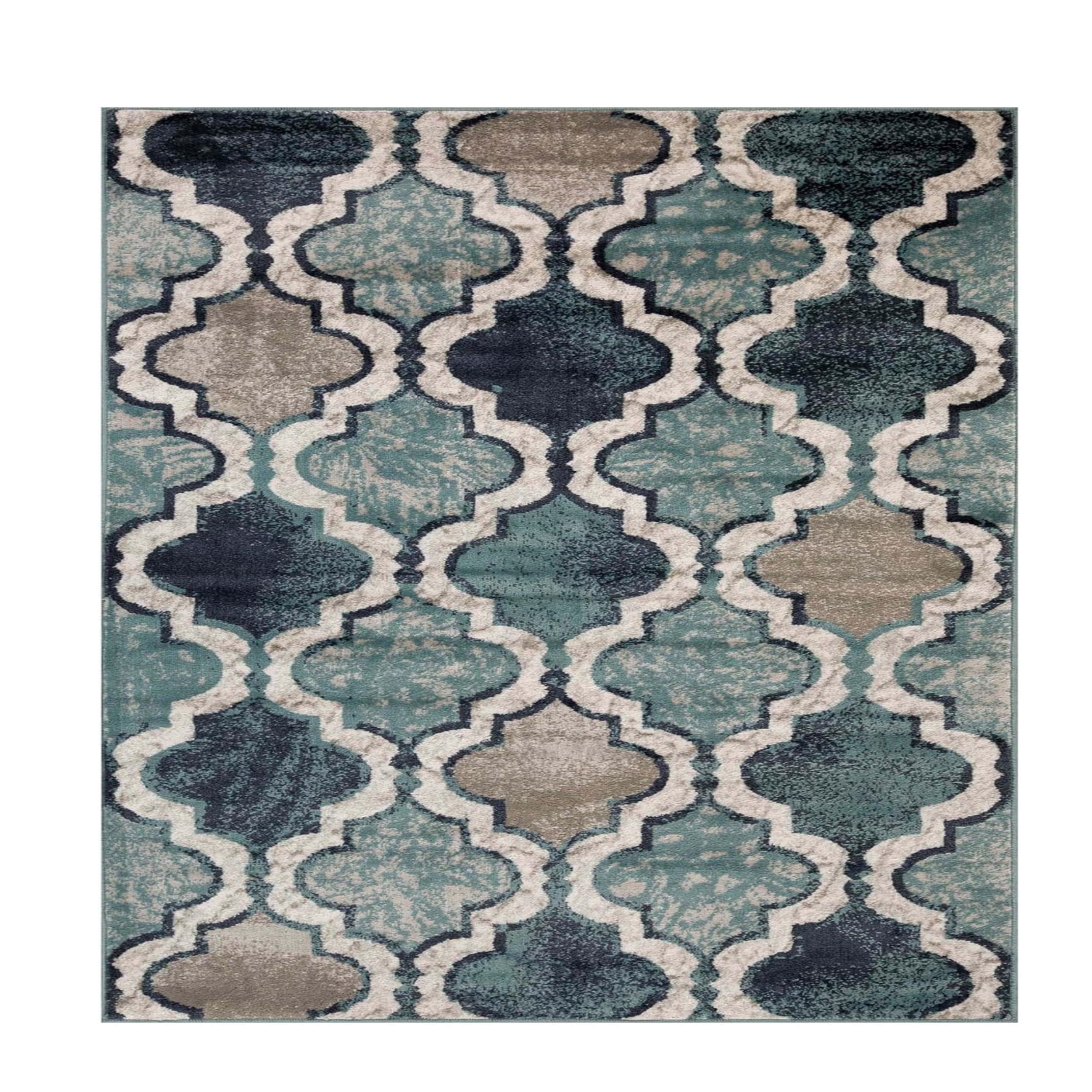 Viking Geometric Trellis Indoor Area Rugs or Runner Rug - Omnigoodsstore