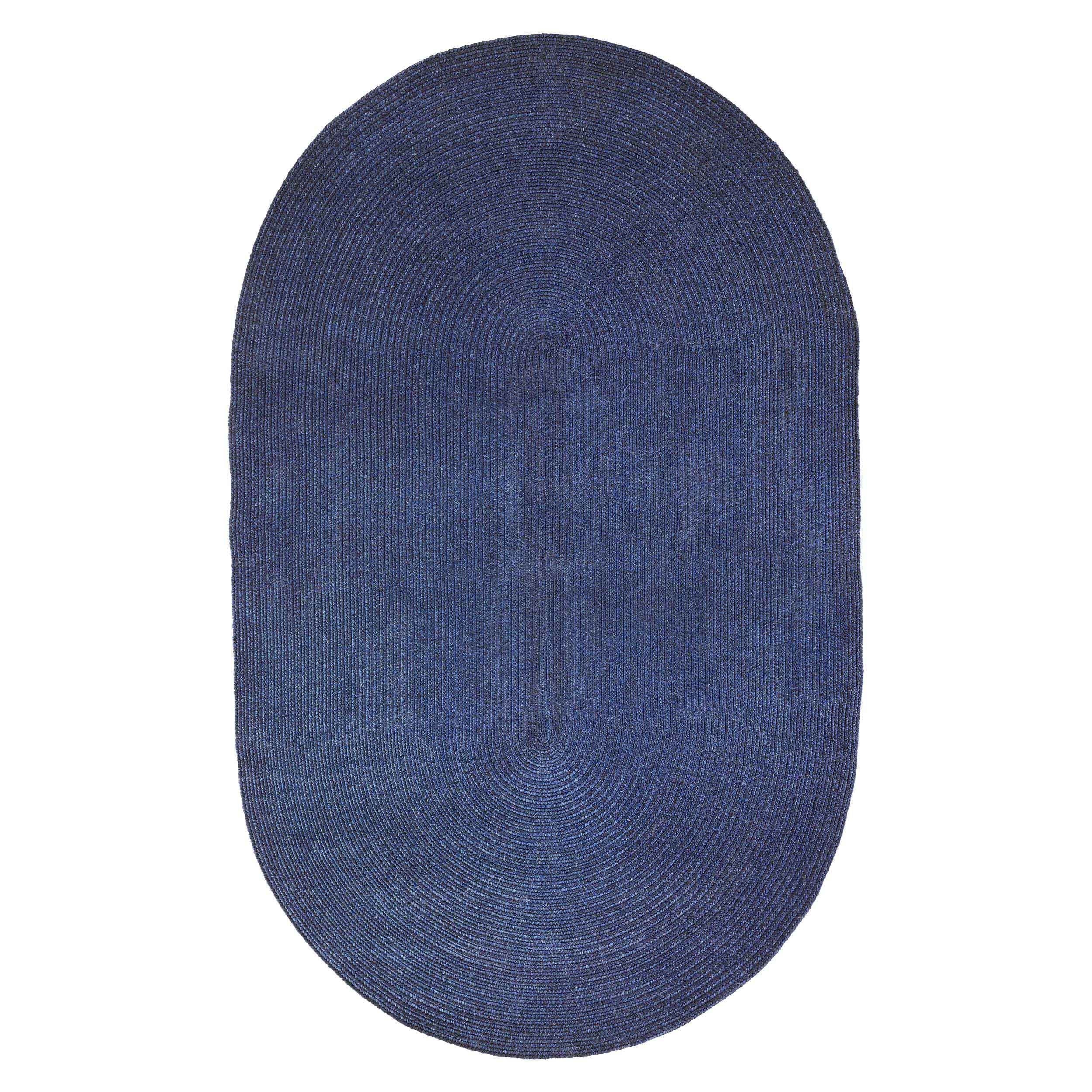 Classic Braided Area Rug Indoor Outdoor Rugs Oval - Omnigoodsstore